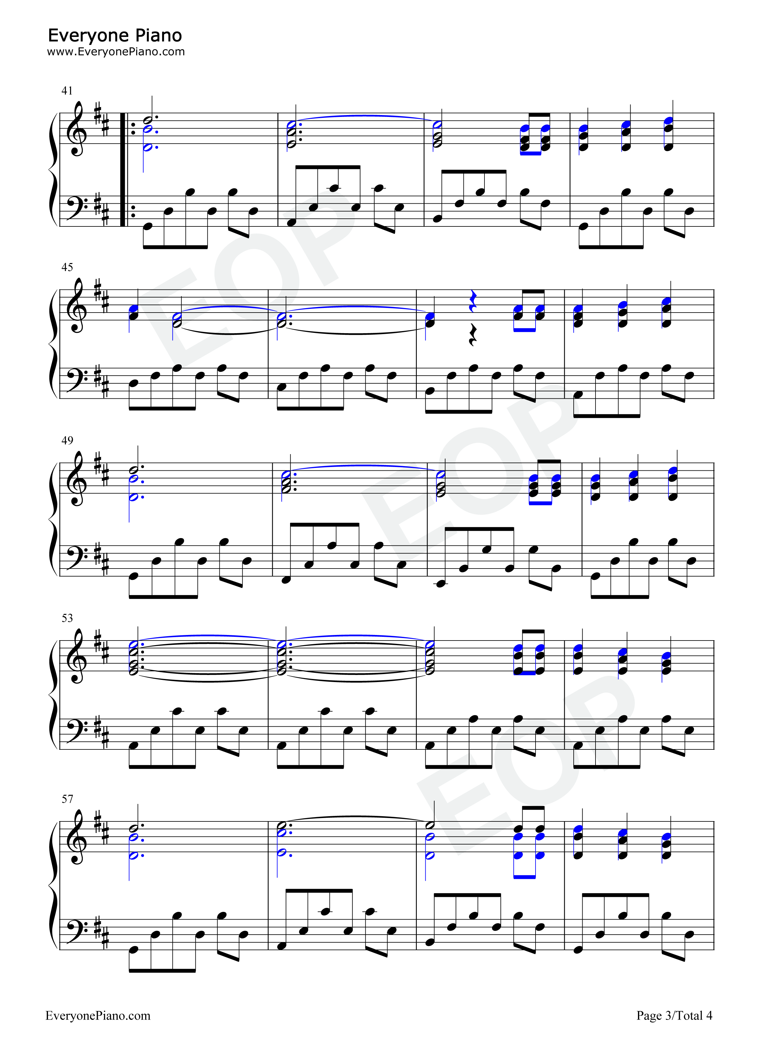 Annie's_Song钢琴谱_John_Denver