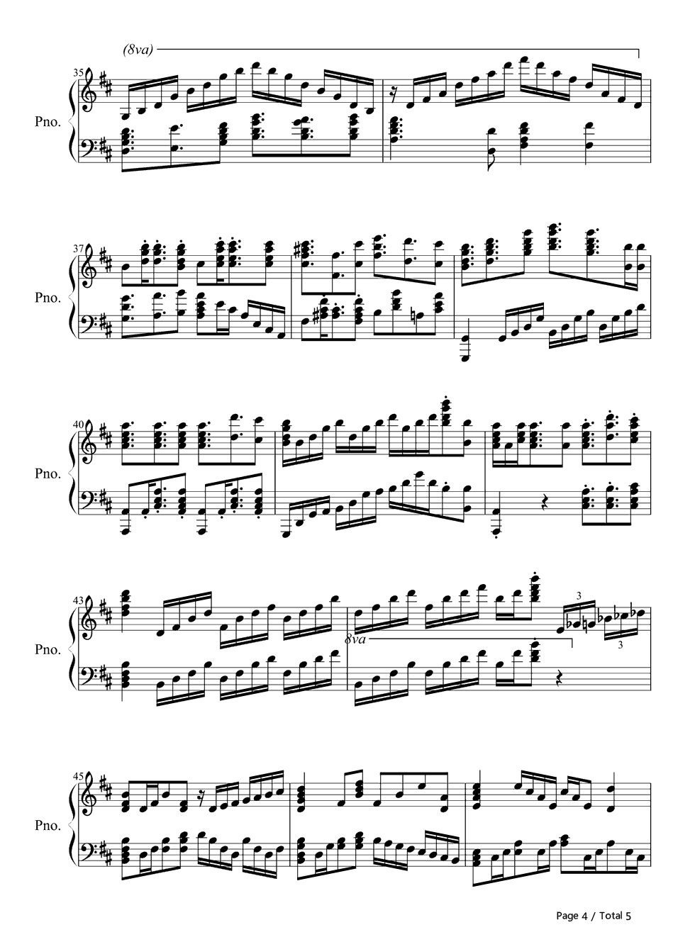 Genesis钢琴谱_蓝井艾露