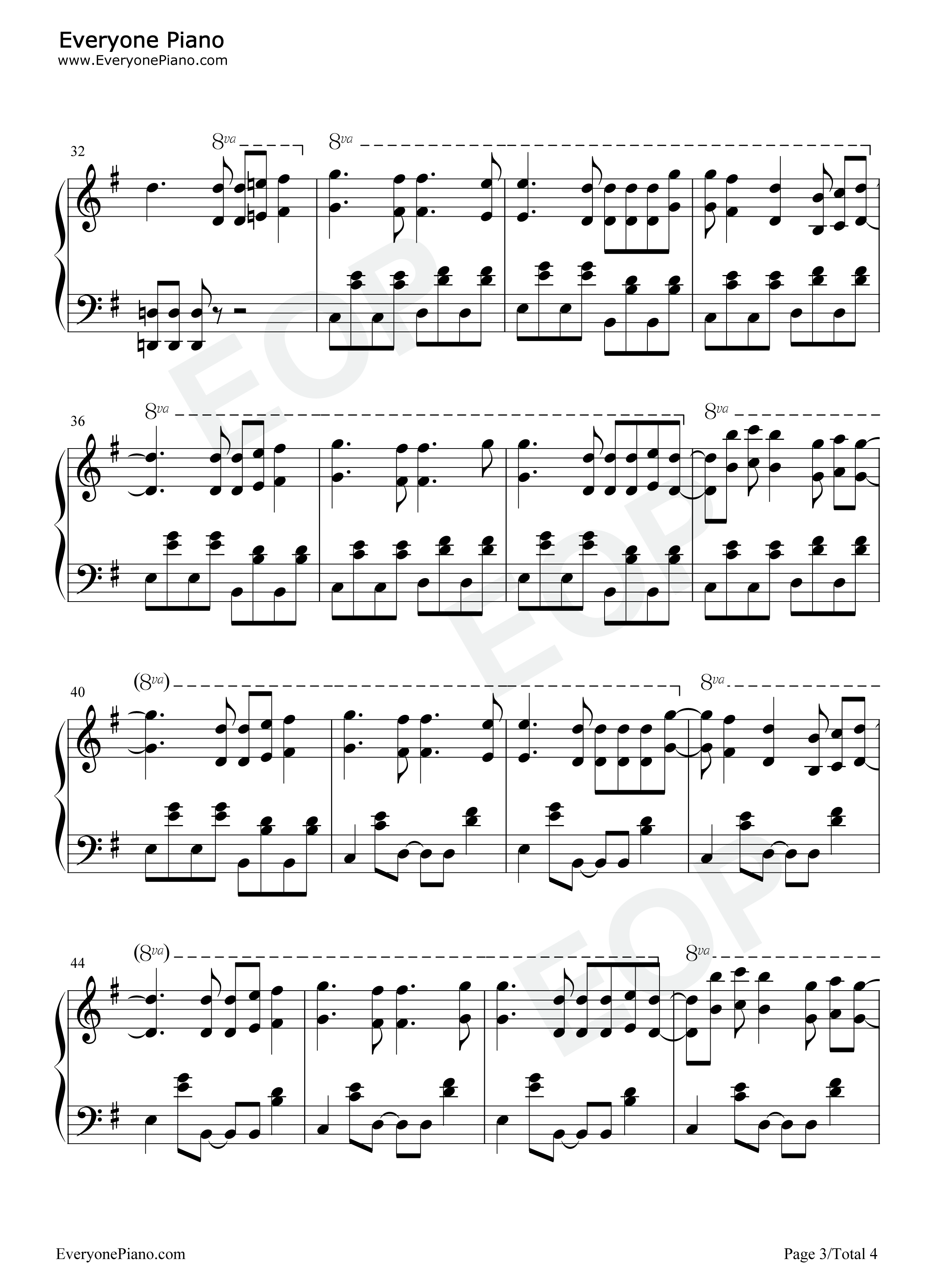 くちづけDiamond钢琴谱_WEAVER