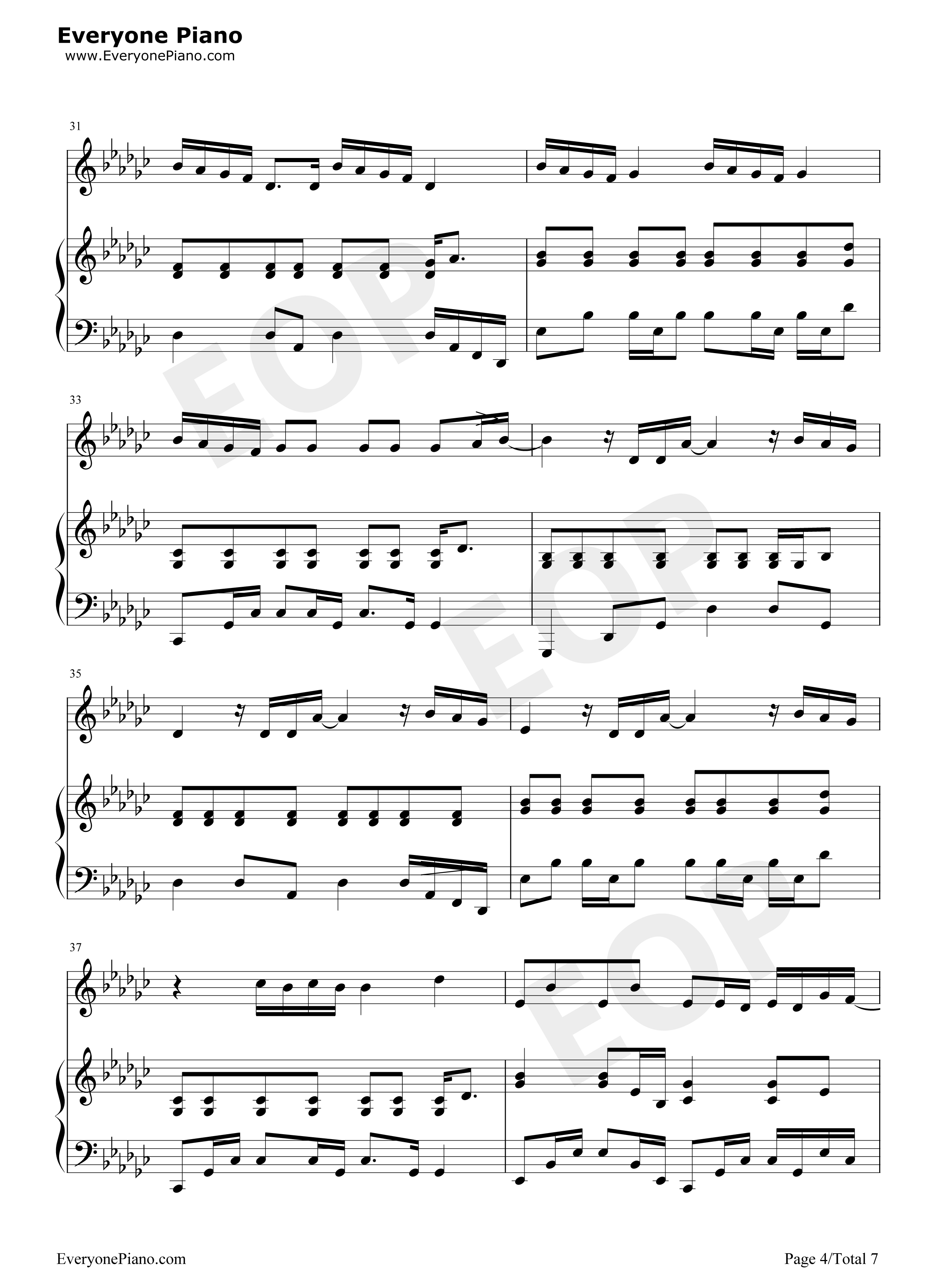 I_knew_you_were_trouble钢琴谱_taylor_swift__泰勒·斯威夫特