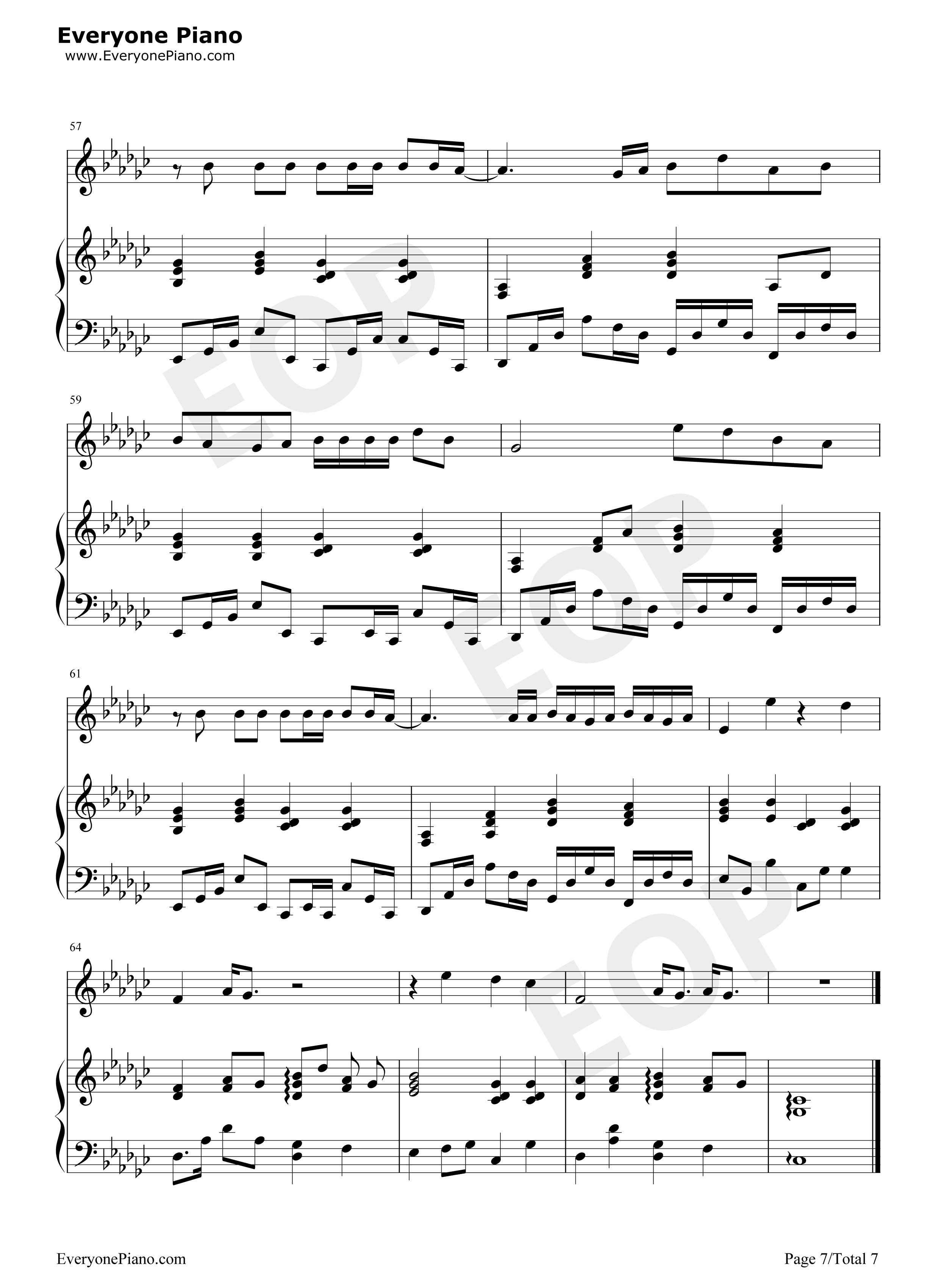 I_knew_you_were_trouble钢琴谱_taylor_swift__泰勒·斯威夫特