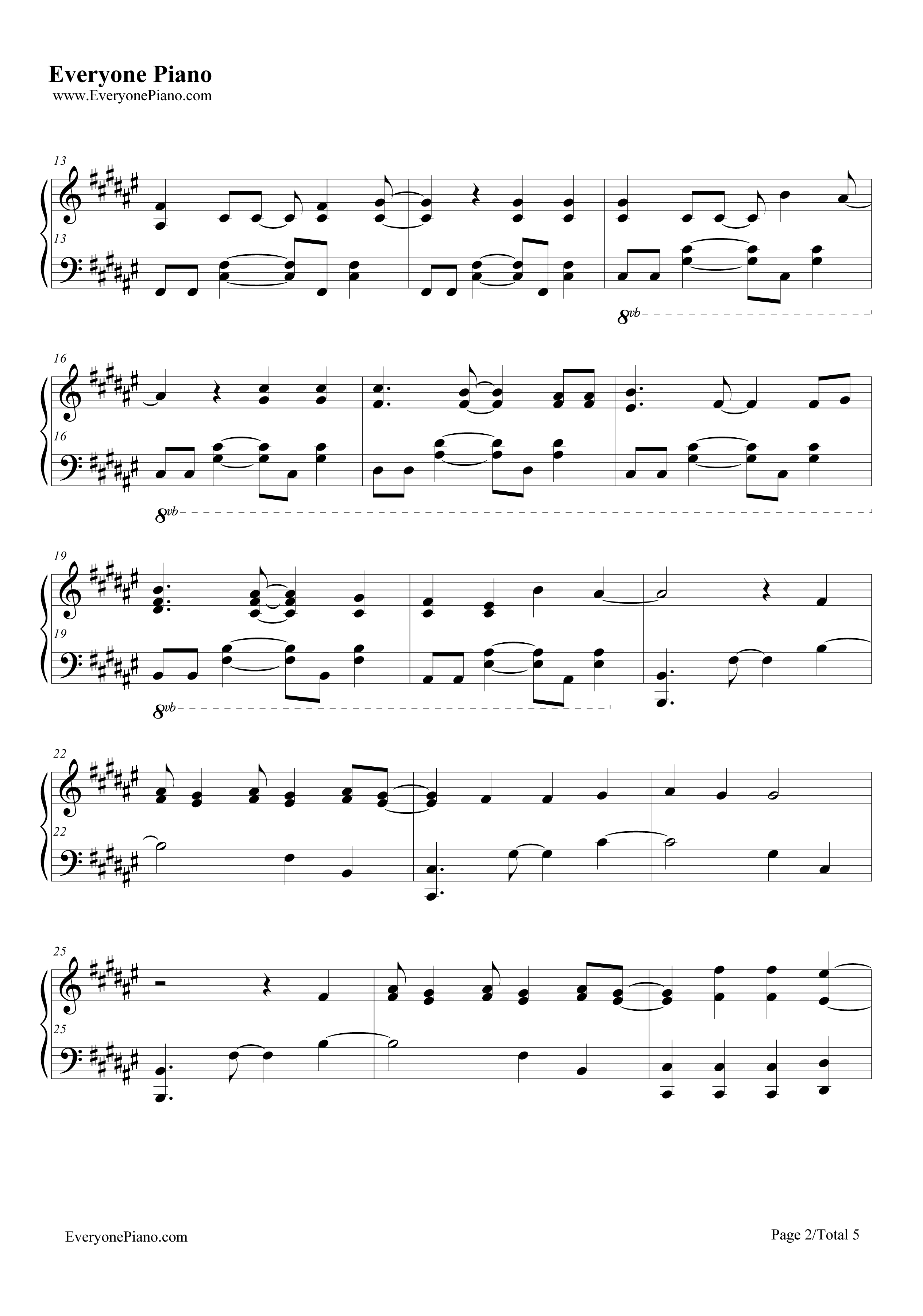 イマジネーション钢琴谱_SPYAIR