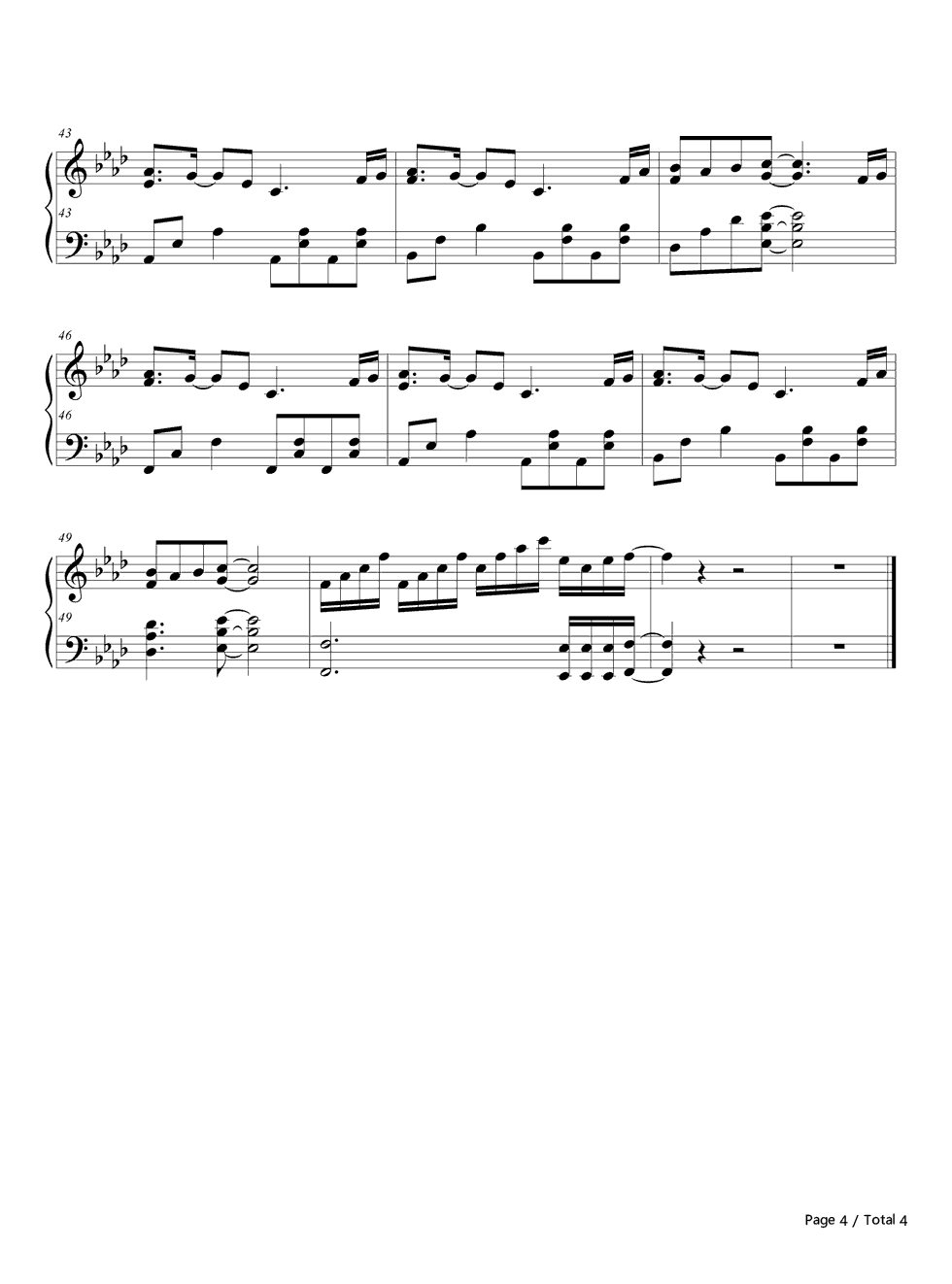 Future_Fighter钢琴谱_榊游矢(CV:小野贤章)×赤马零儿(CV:细谷佳正)