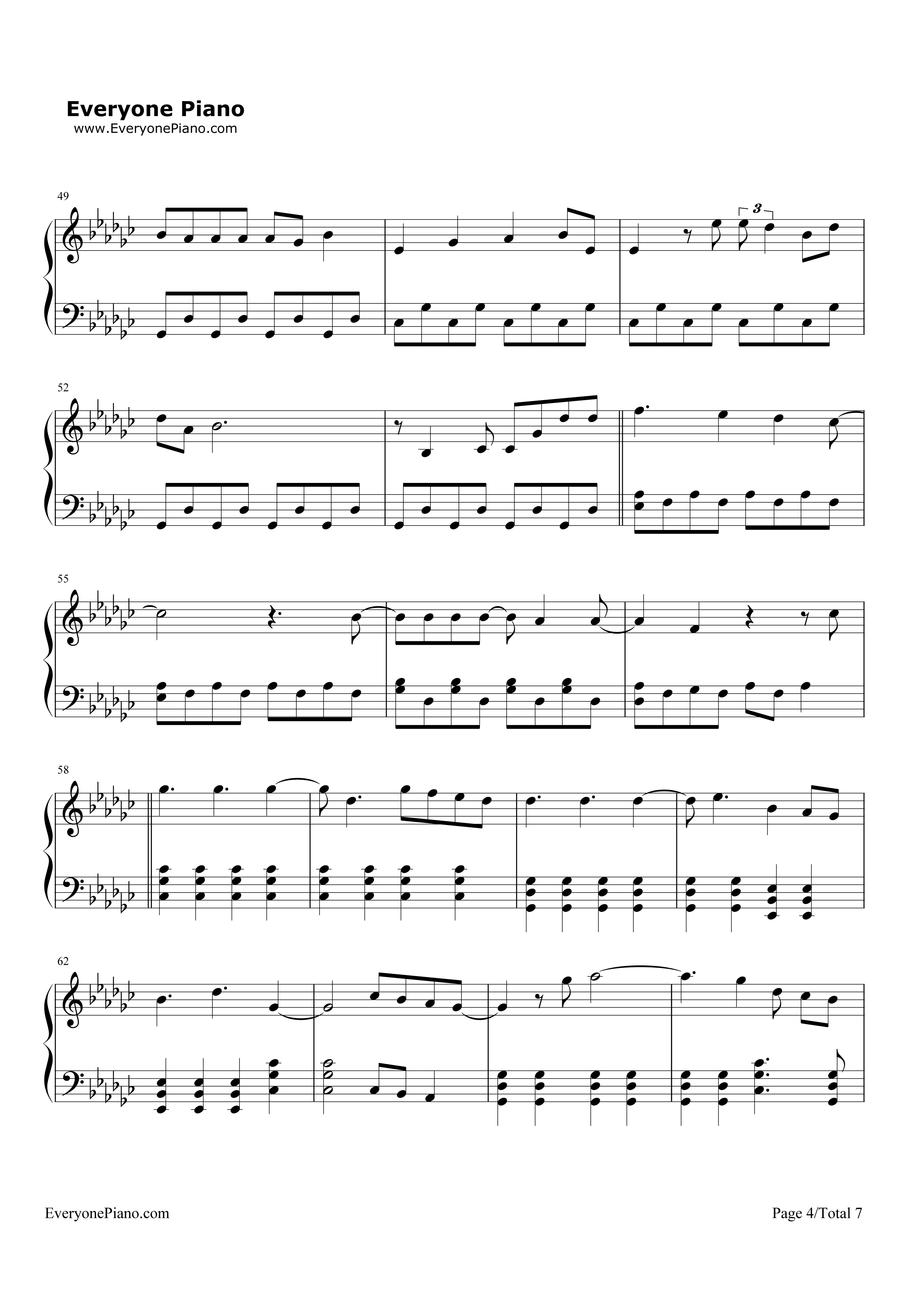 Fool's_Gold钢琴谱_One_Direction