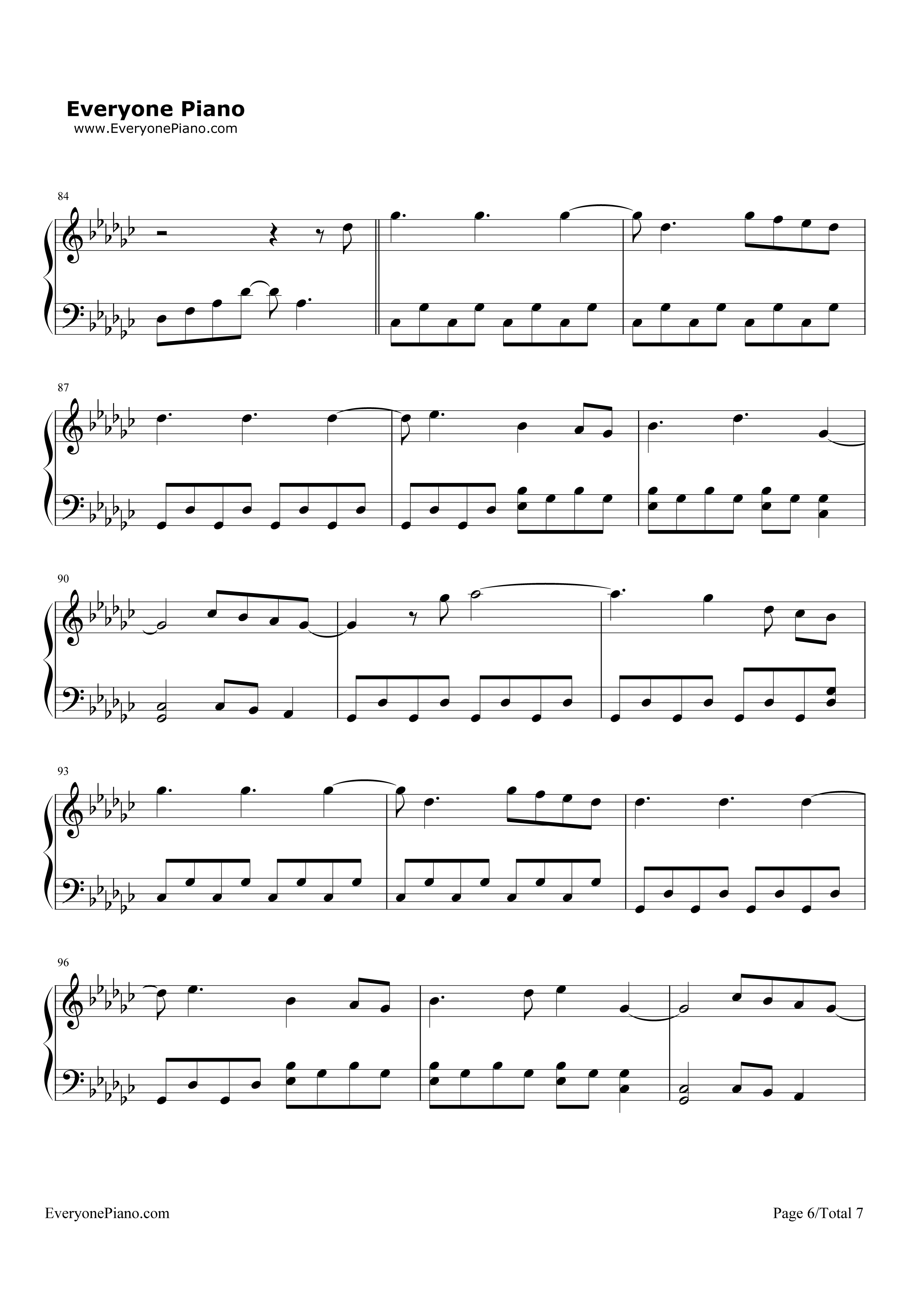 Fool's_Gold钢琴谱_One_Direction