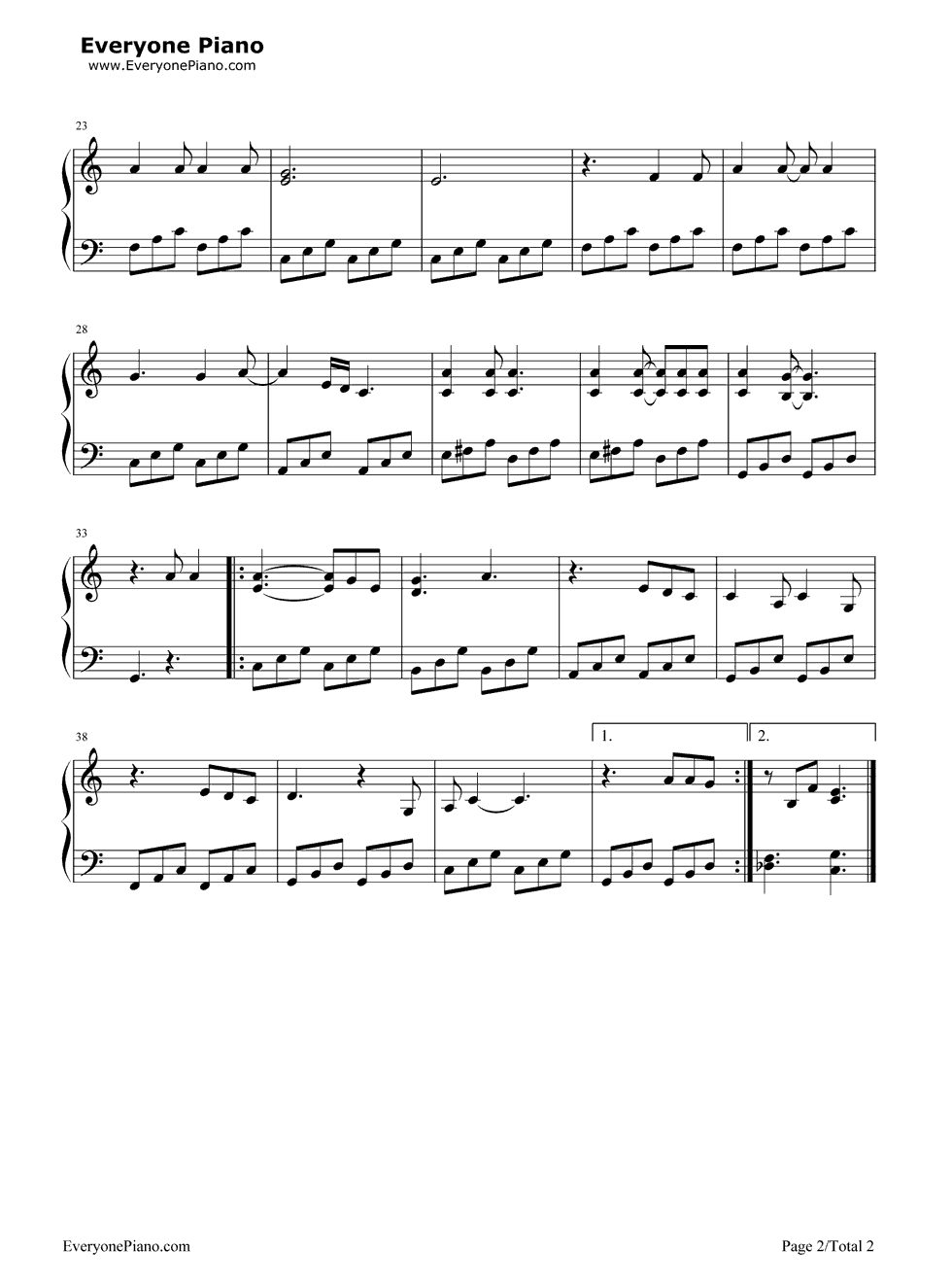 When_a_Man_Loves_a_Woman钢琴谱_Percy_Sledge