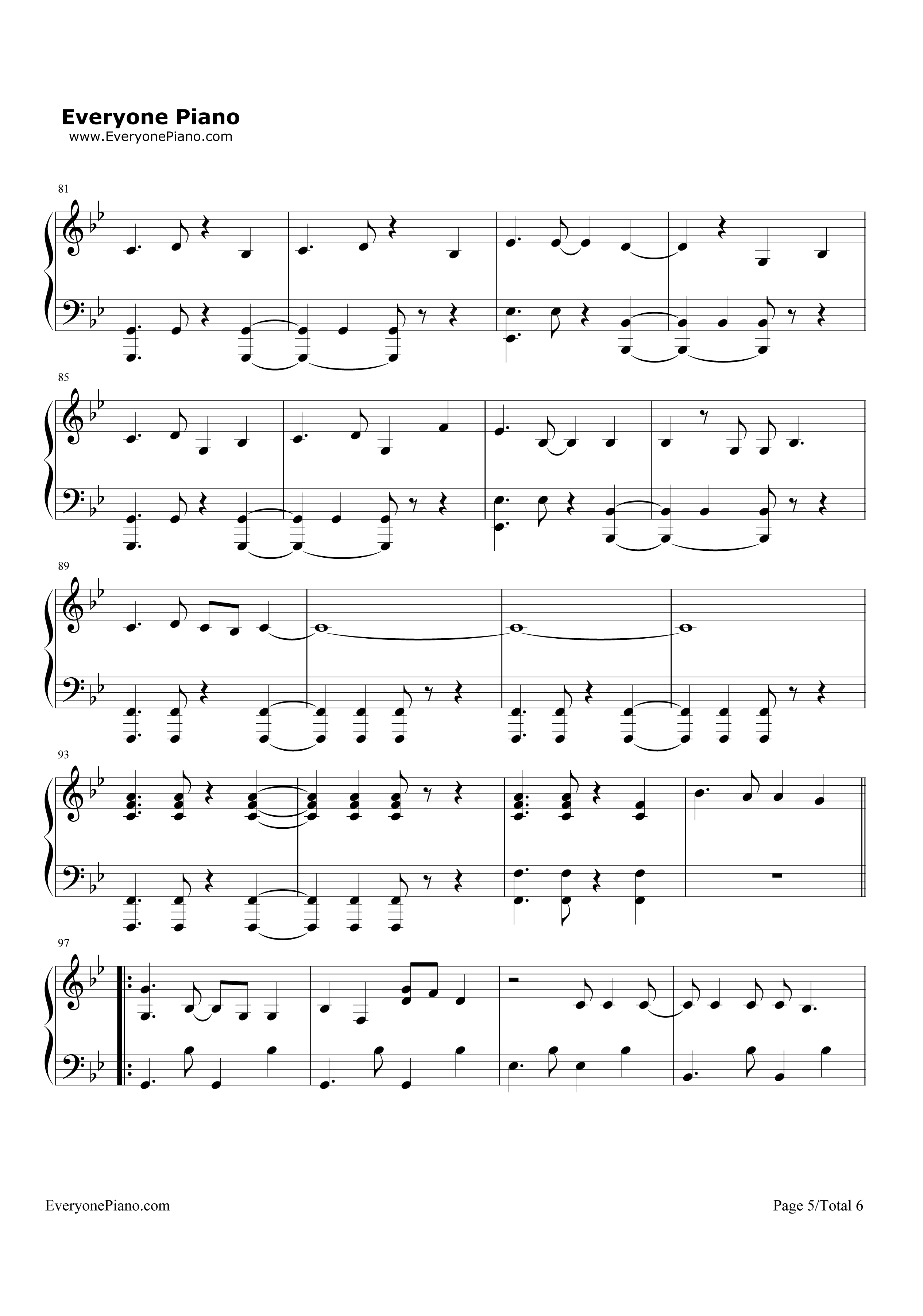 Can't_Stop_Dancin'钢琴谱_Becky_G