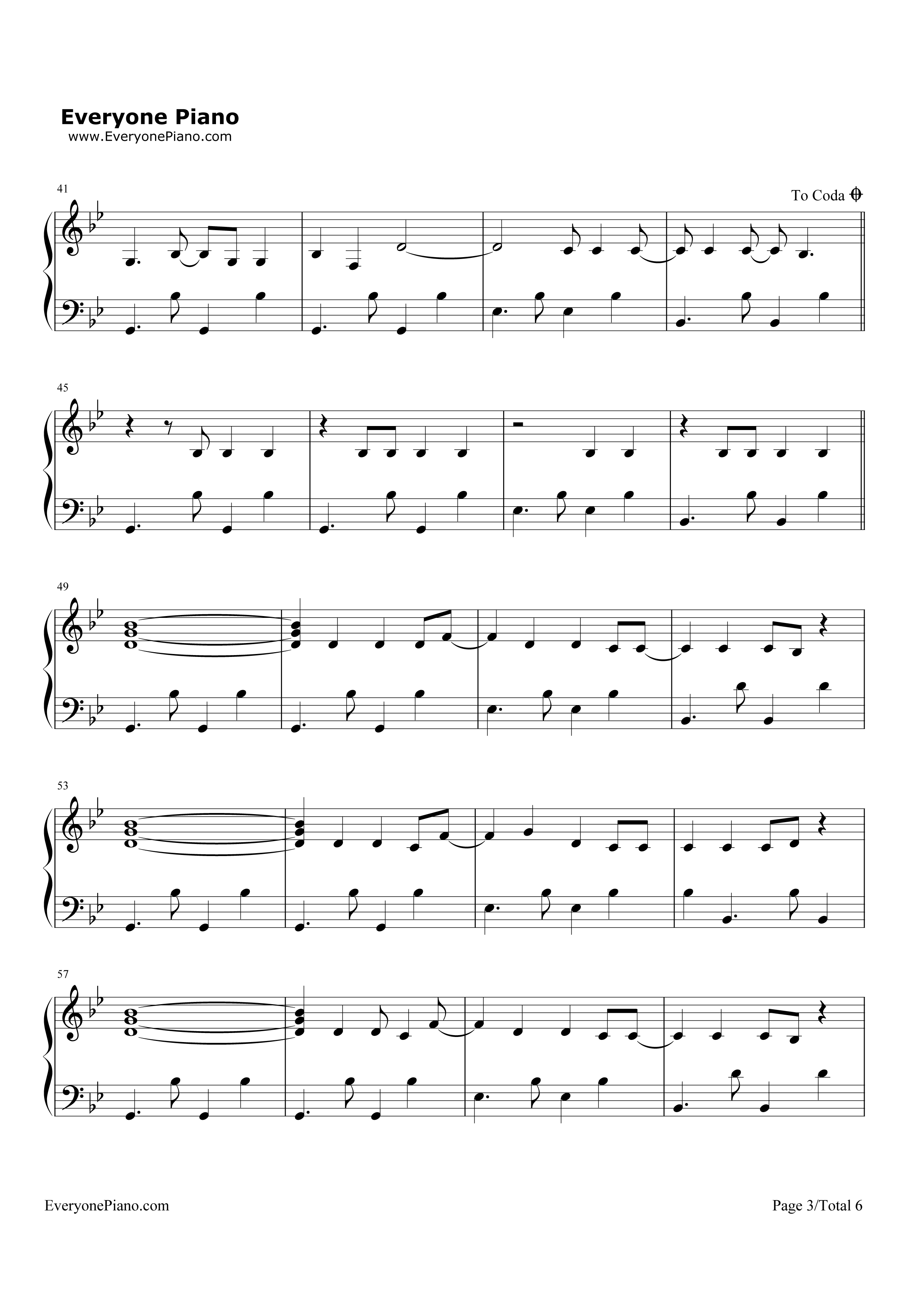 Can't_Stop_Dancin'钢琴谱_Becky_G