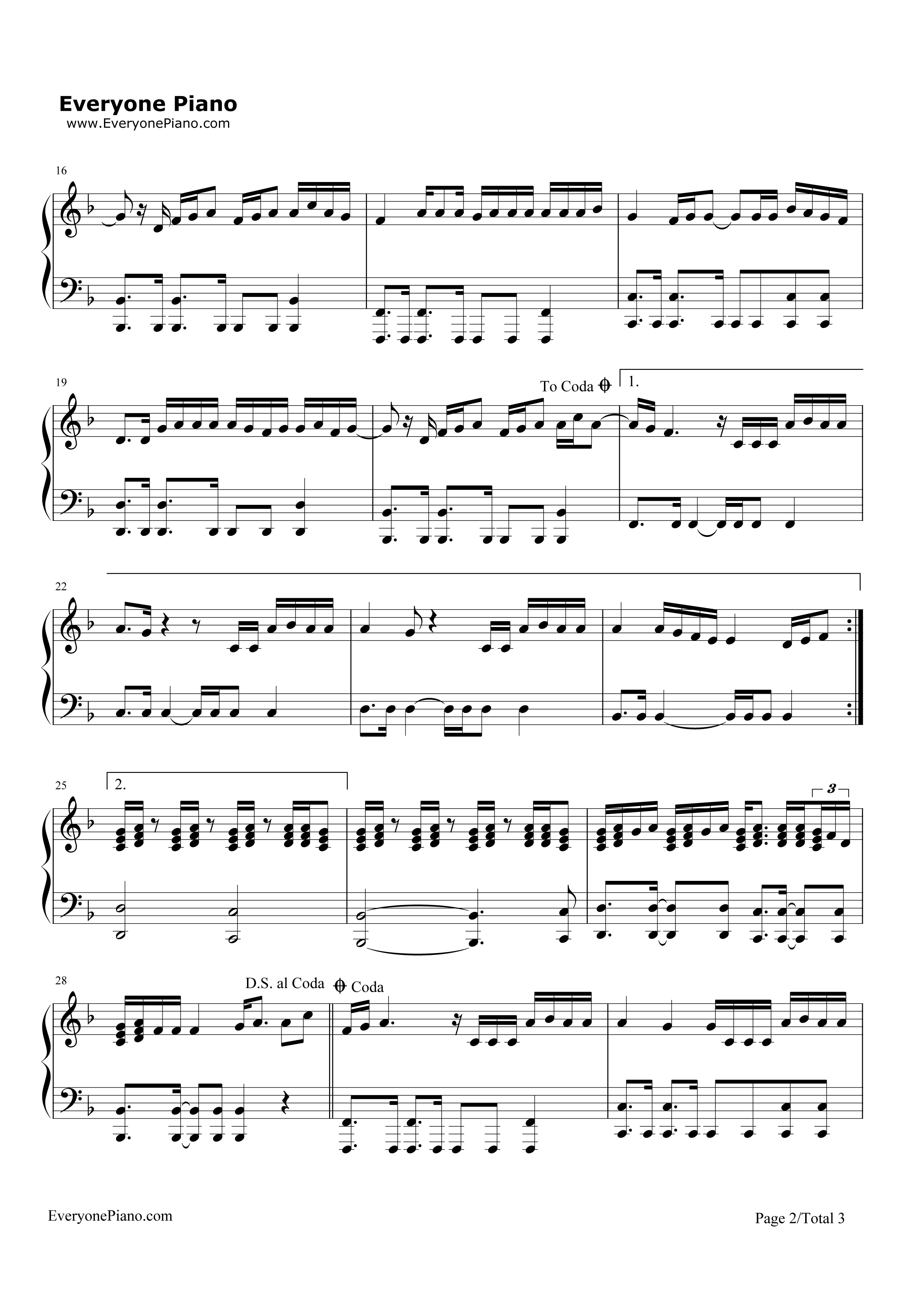 Flashlight钢琴谱_Jessie_J