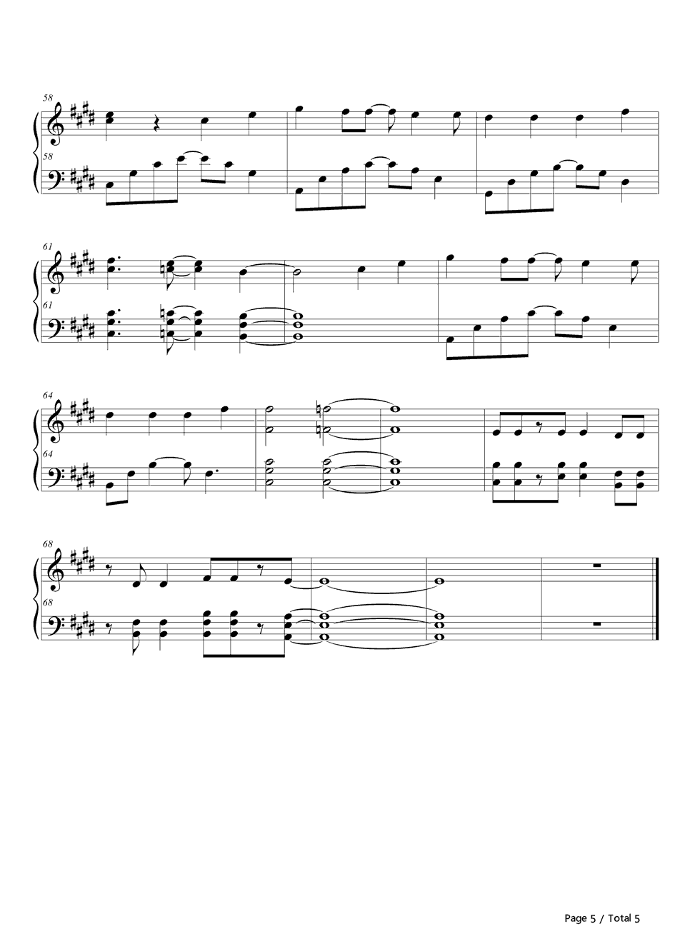 Challenge_the_GAME钢琴谱_REDMAN