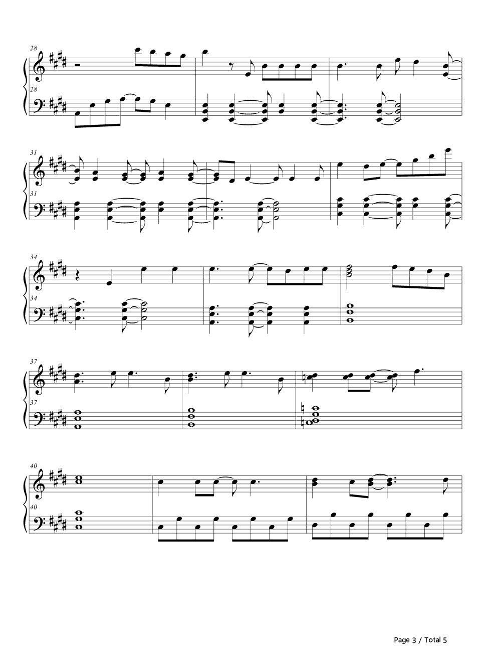 Challenge_the_GAME钢琴谱_REDMAN