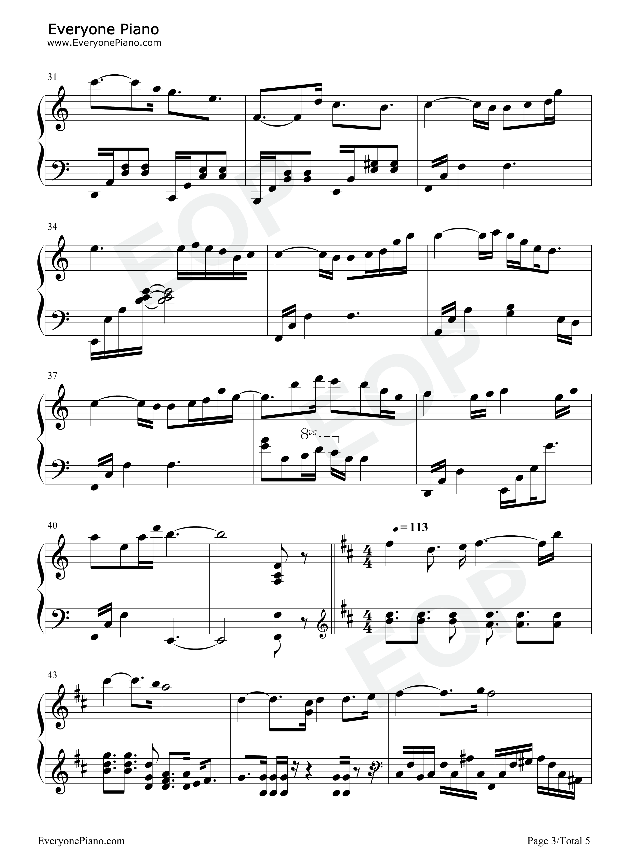 Suspenseful_Third_Day钢琴谱_Kaeru_Underground