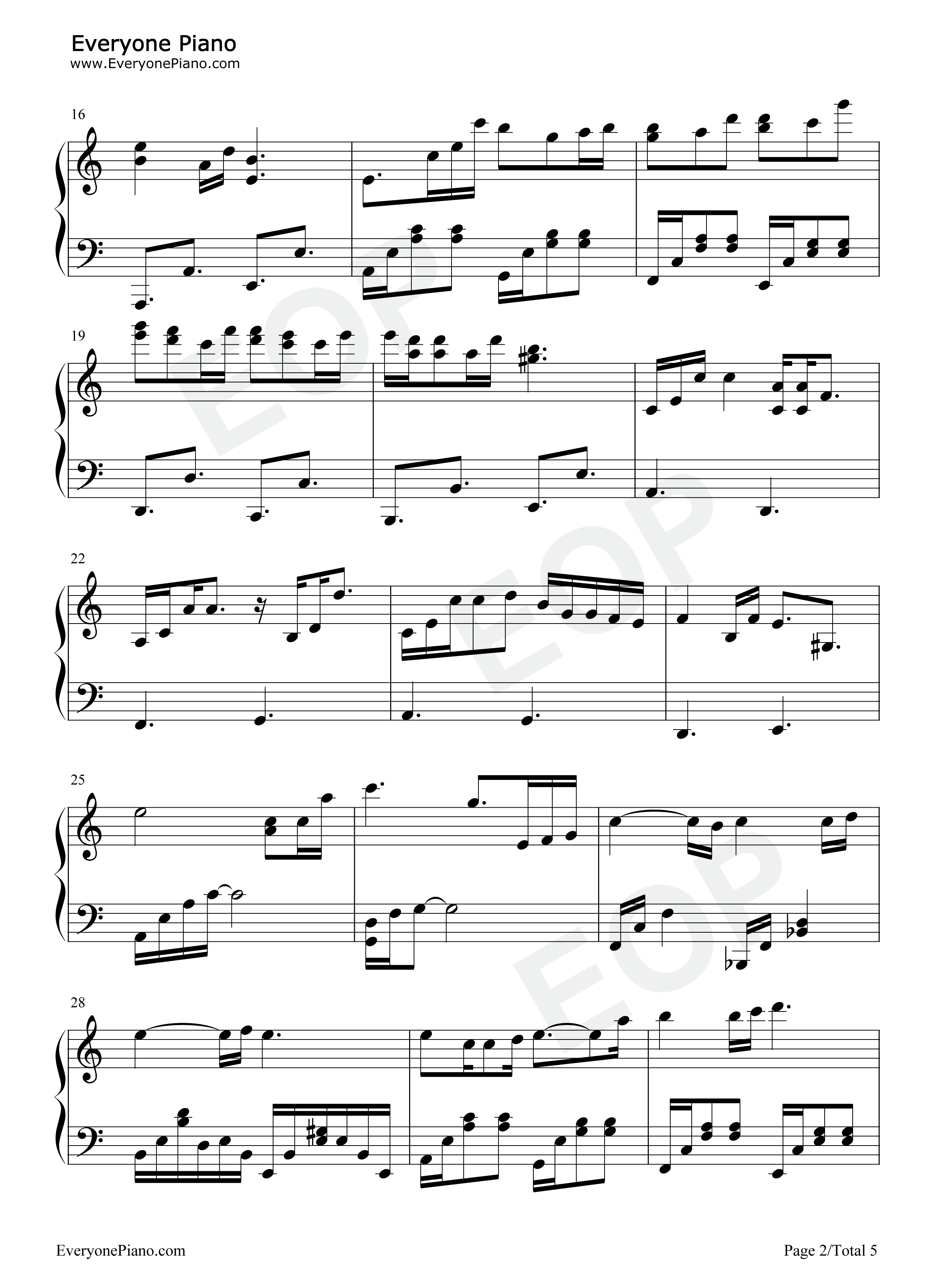 Suspenseful_Third_Day钢琴谱_Kaeru_Underground