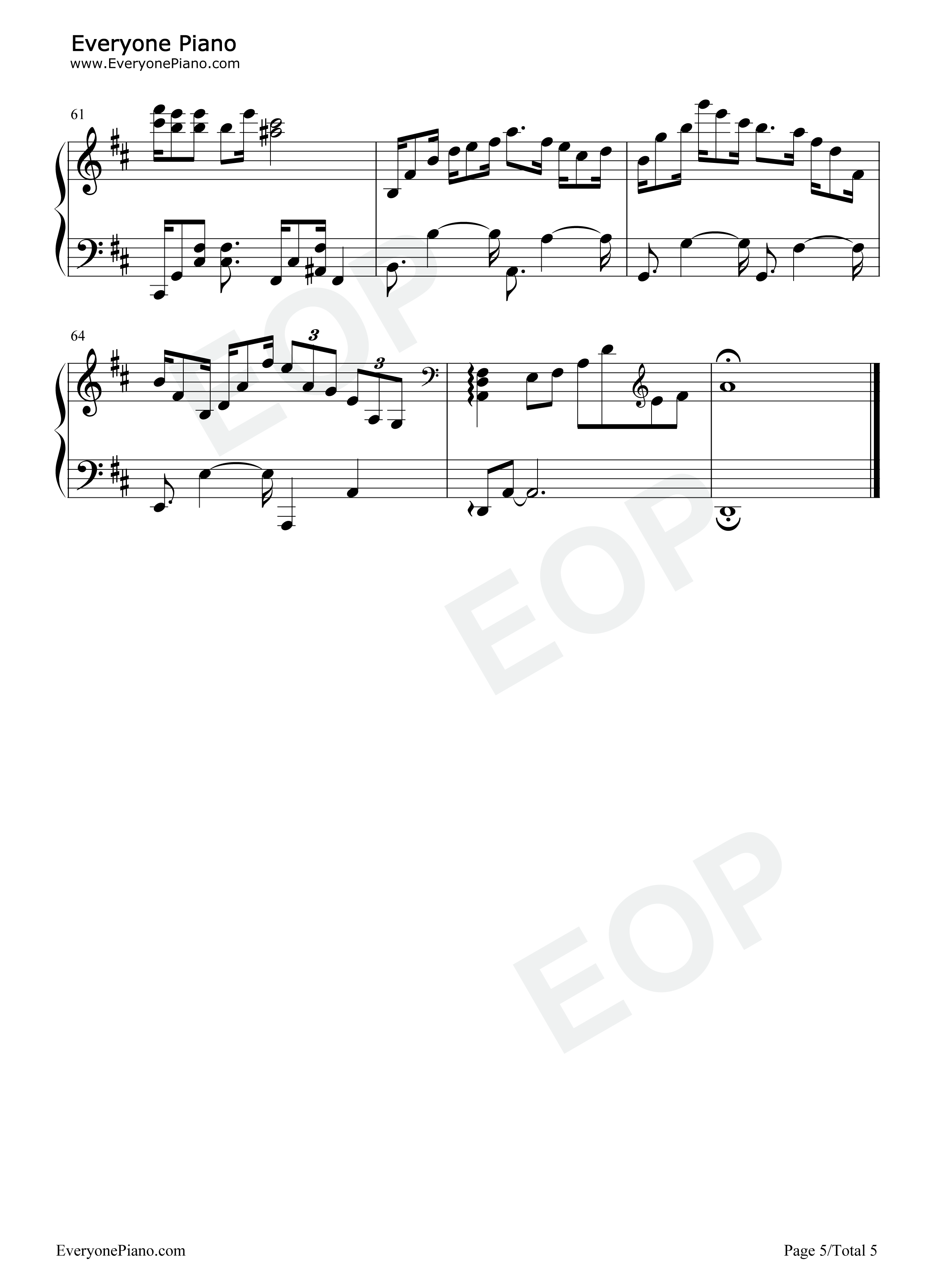 Suspenseful_Third_Day钢琴谱_Kaeru_Underground