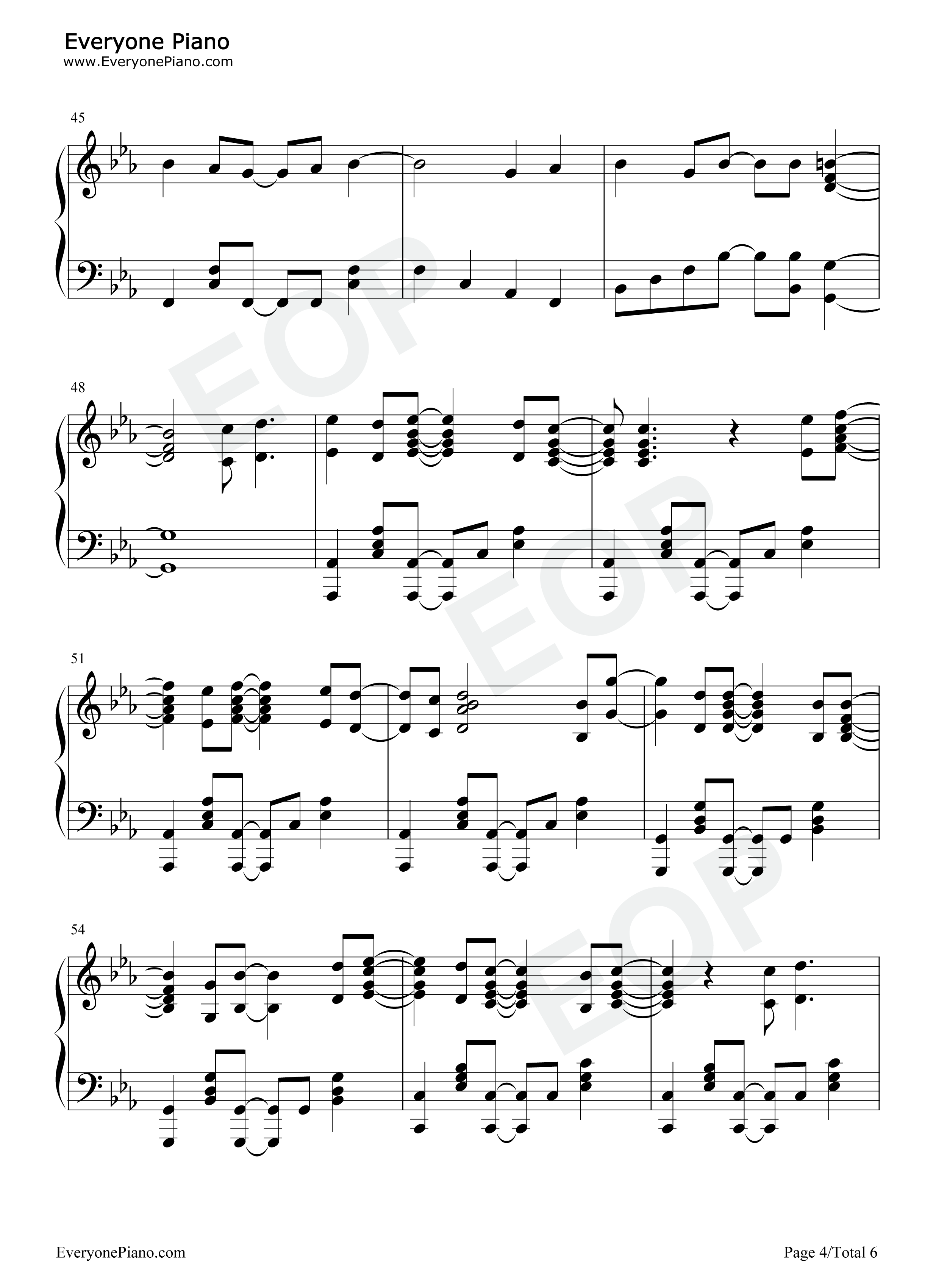 Hello_World钢琴谱_Bump_of_Chicken