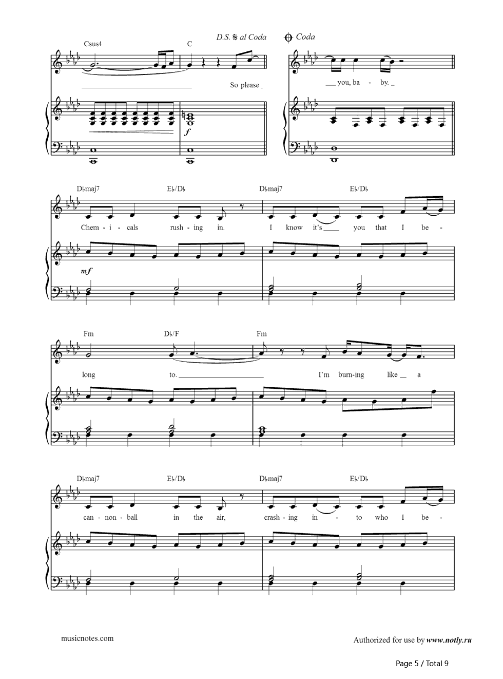 I_Know_You钢琴谱_Skylar_Grey