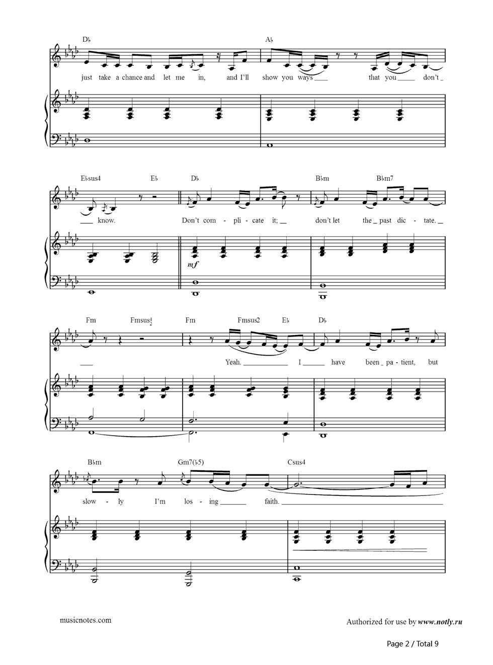 I_Know_You钢琴谱_Skylar_Grey