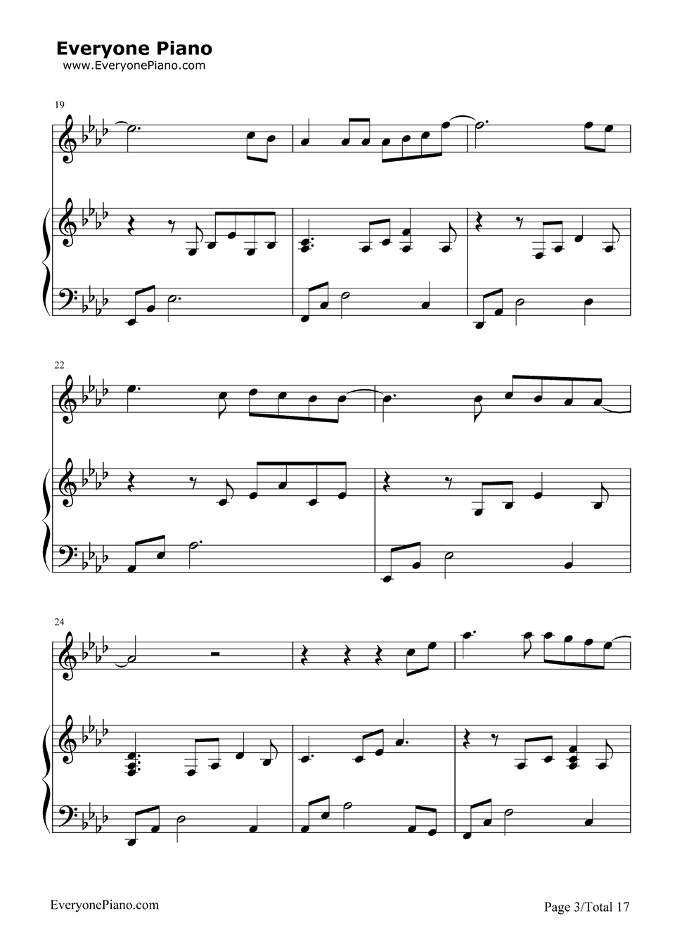 继续_钢琴谱_刘若英__Angela_Aki