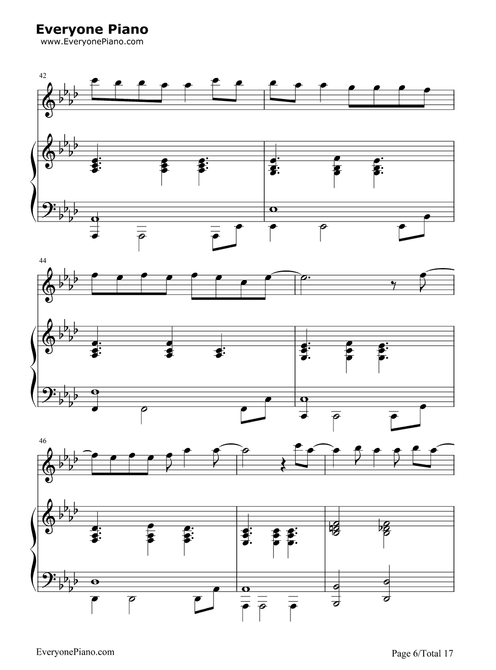 继续_钢琴谱_刘若英__Angela_Aki