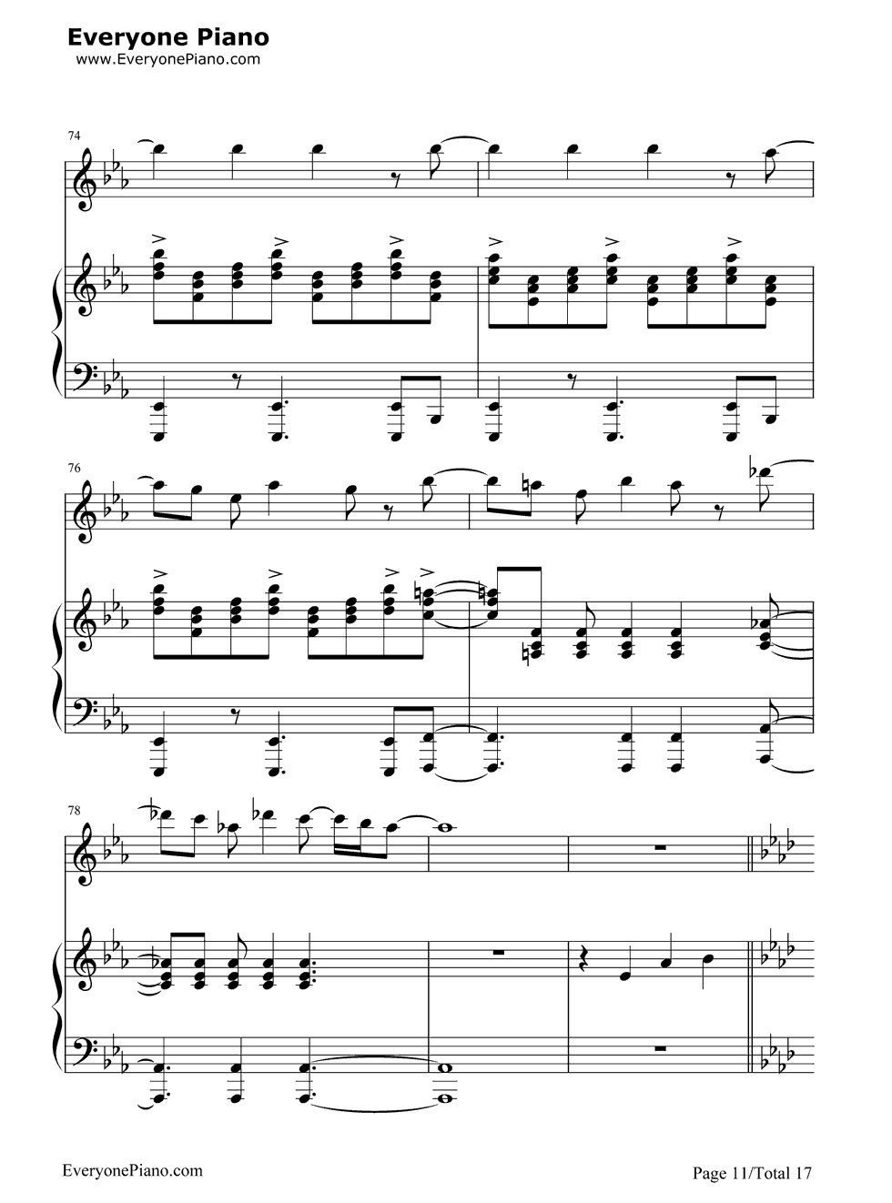 继续_钢琴谱_刘若英__Angela_Aki