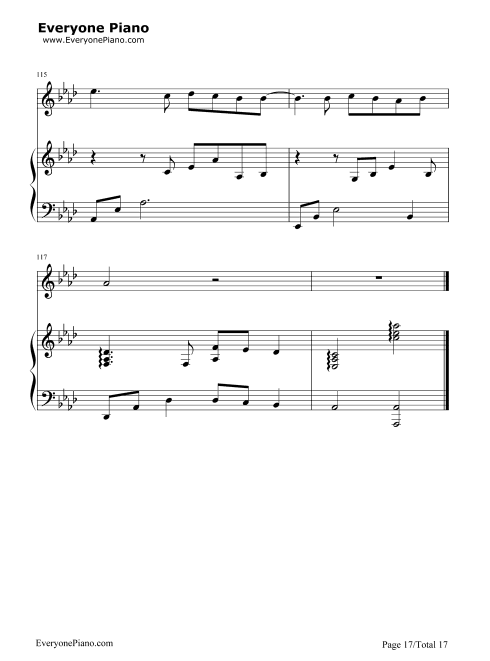 继续_钢琴谱_刘若英__Angela_Aki