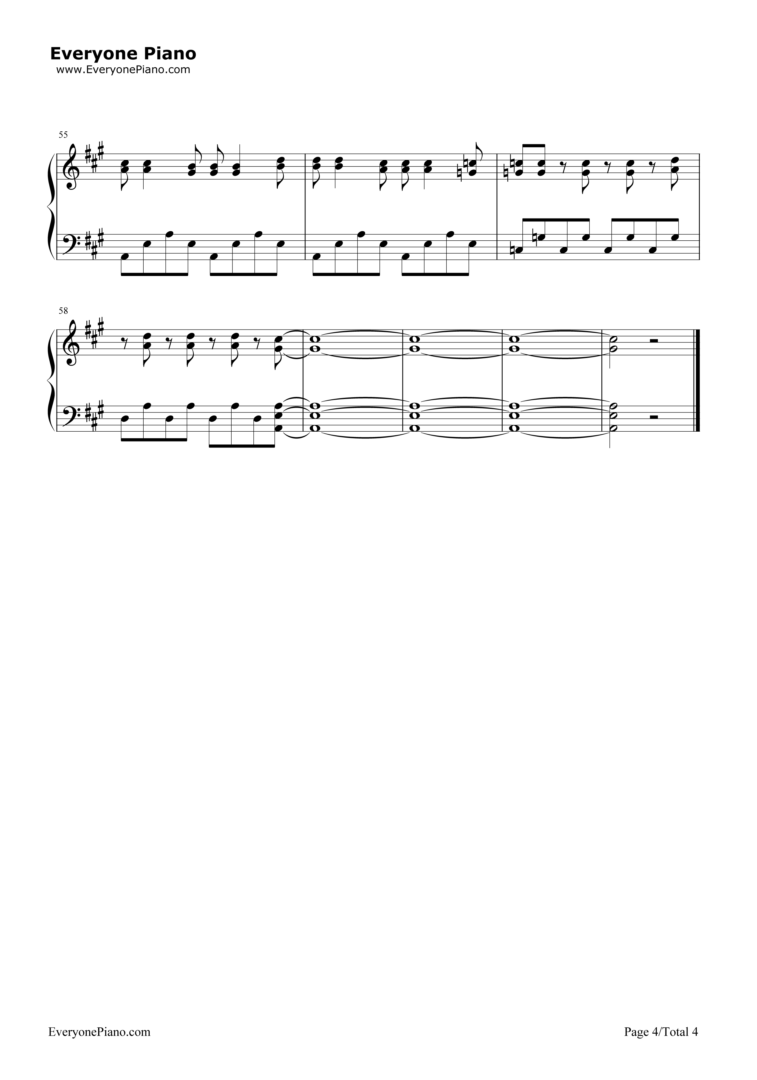 The_Bravest_Destiny钢琴谱_玩具☆枪枪