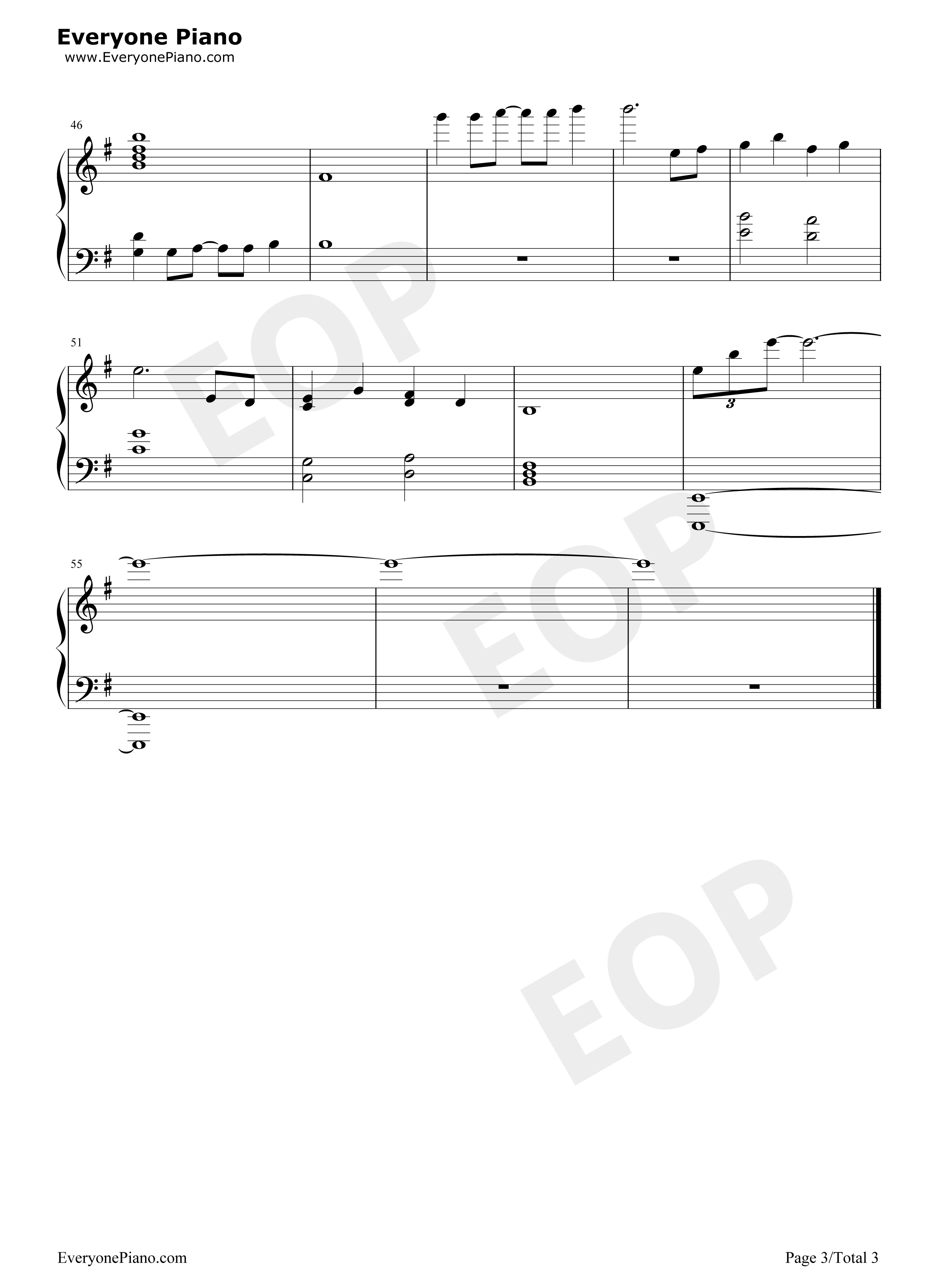 你与我相似钢琴谱_See_Saw