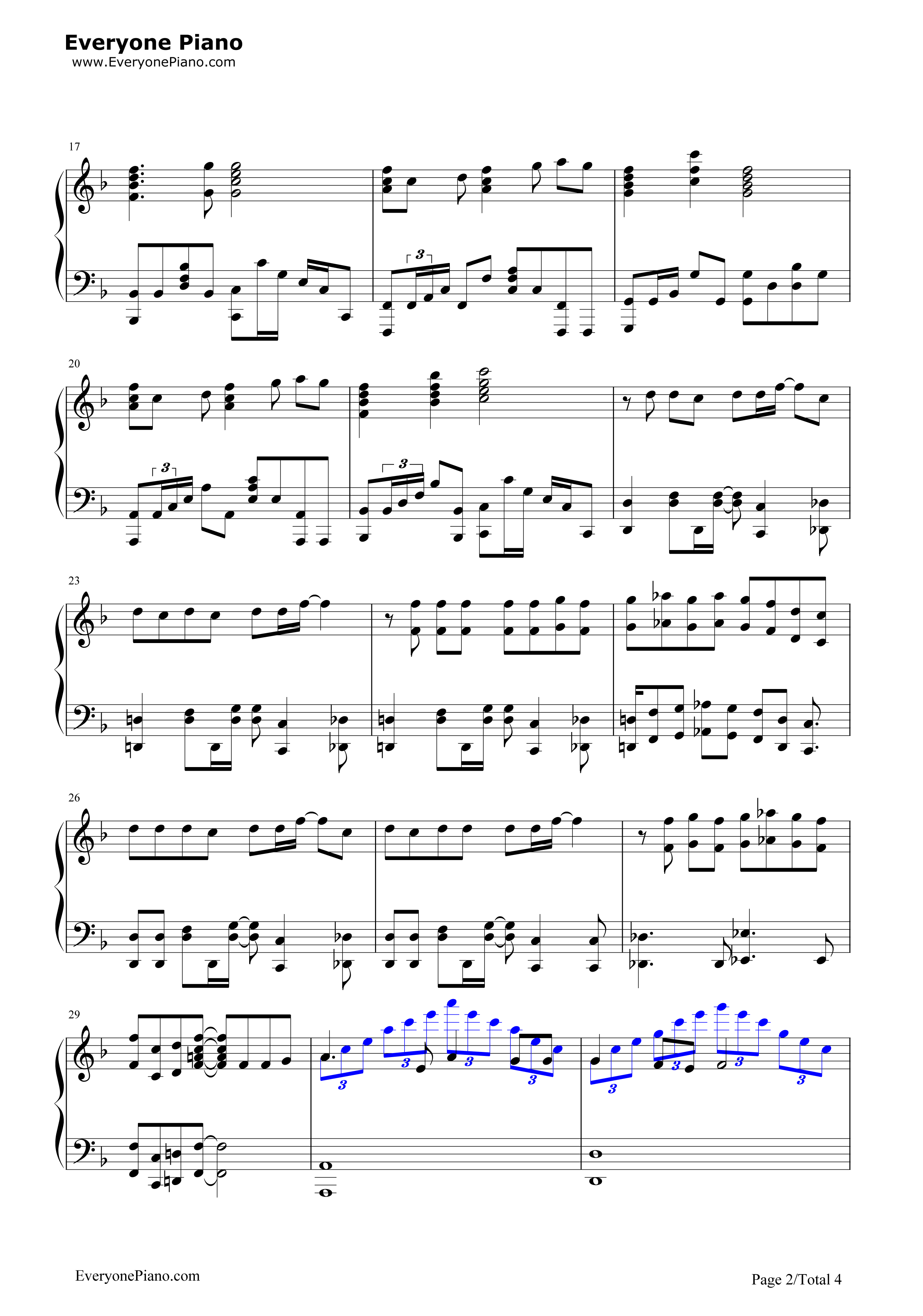 ふ・れ・ん・ど・し・た・い钢琴谱_学园生活部