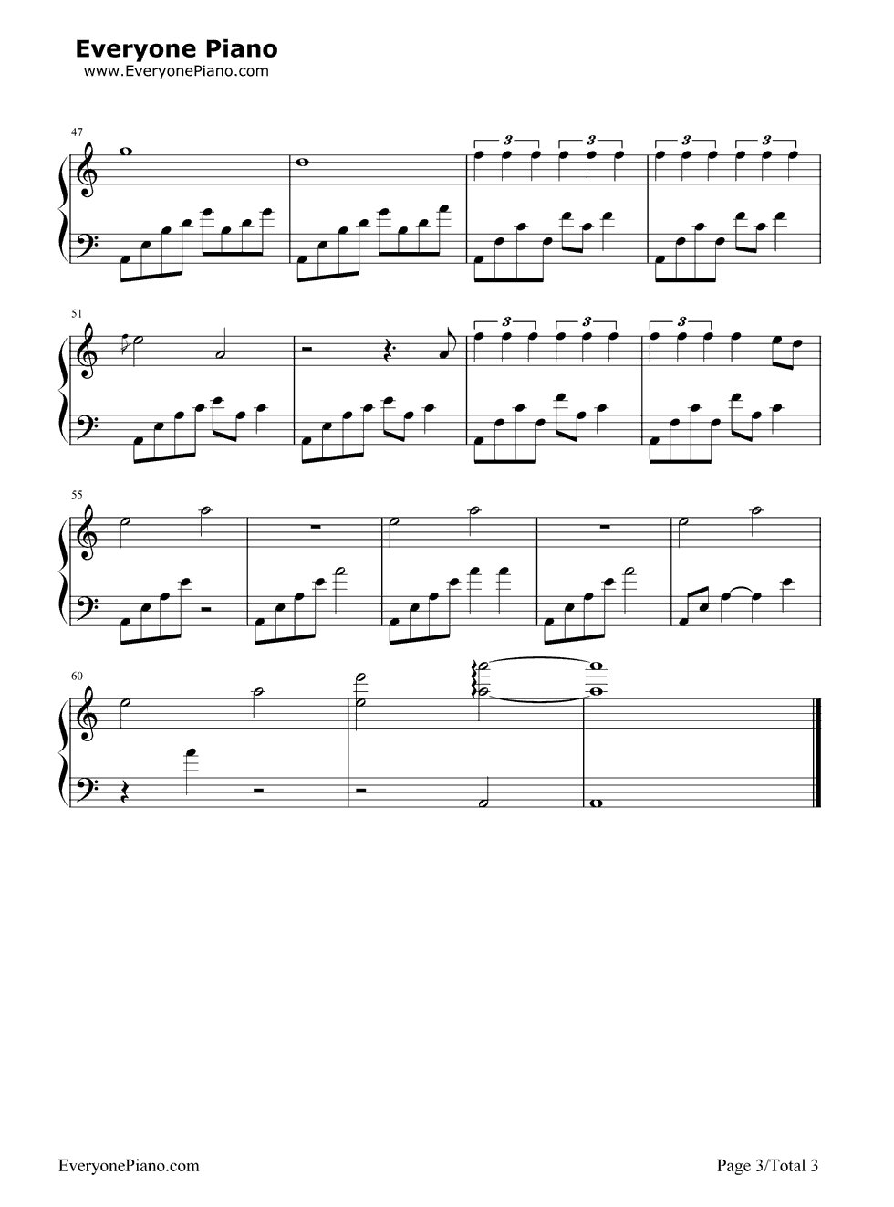 Butterfly钢琴谱_Kevin_Kern