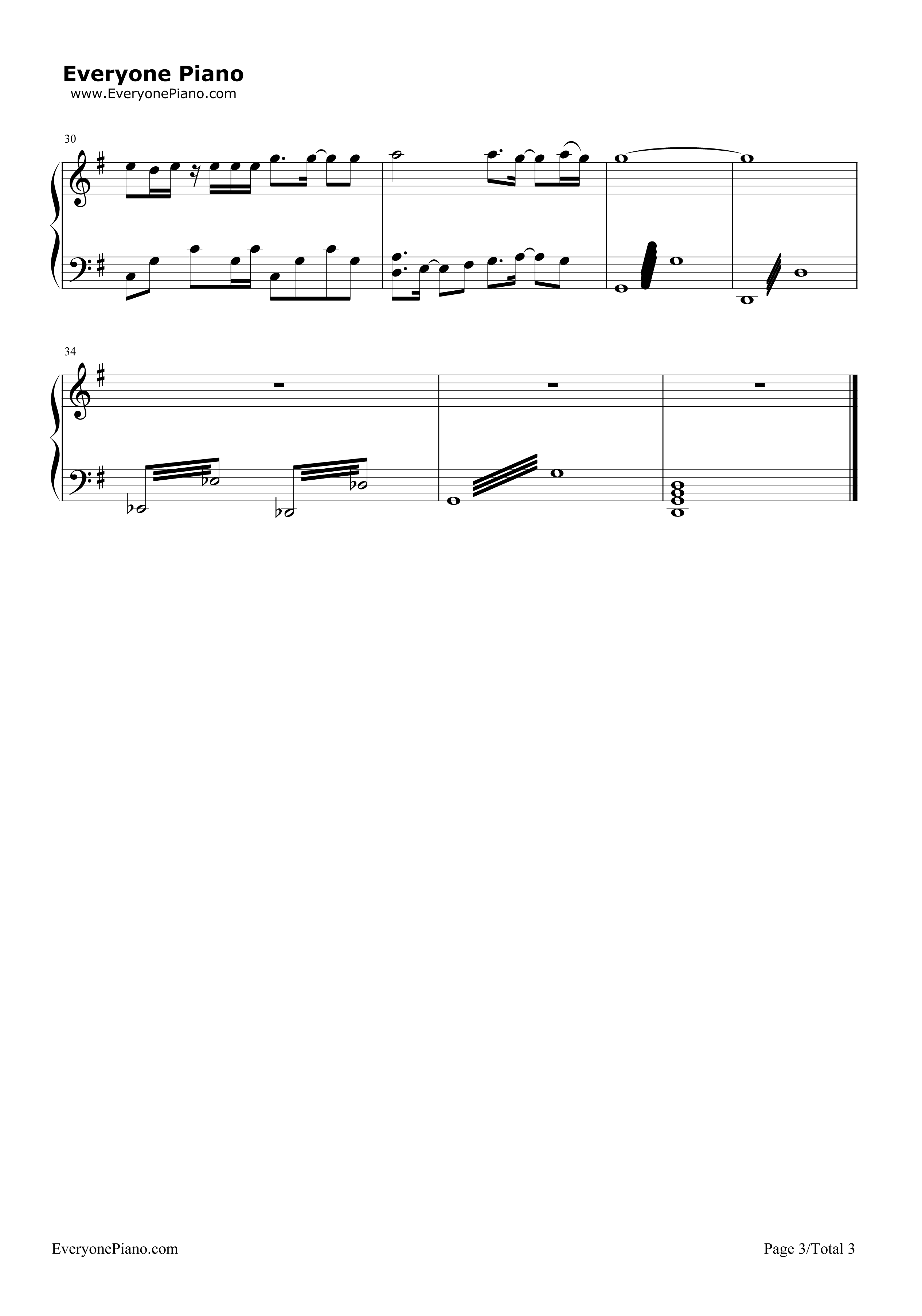 千万次的问钢琴谱_刘欢