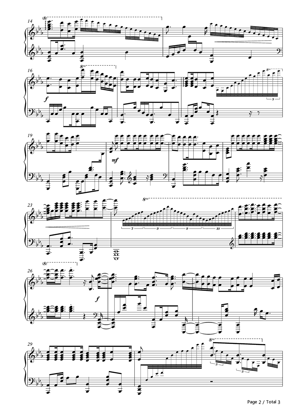 Bull's_Eye钢琴谱_nano