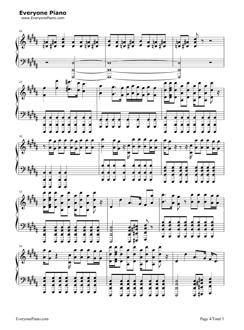 Emperor's_New_Clothes钢琴谱_Panic!_at_the_Disco