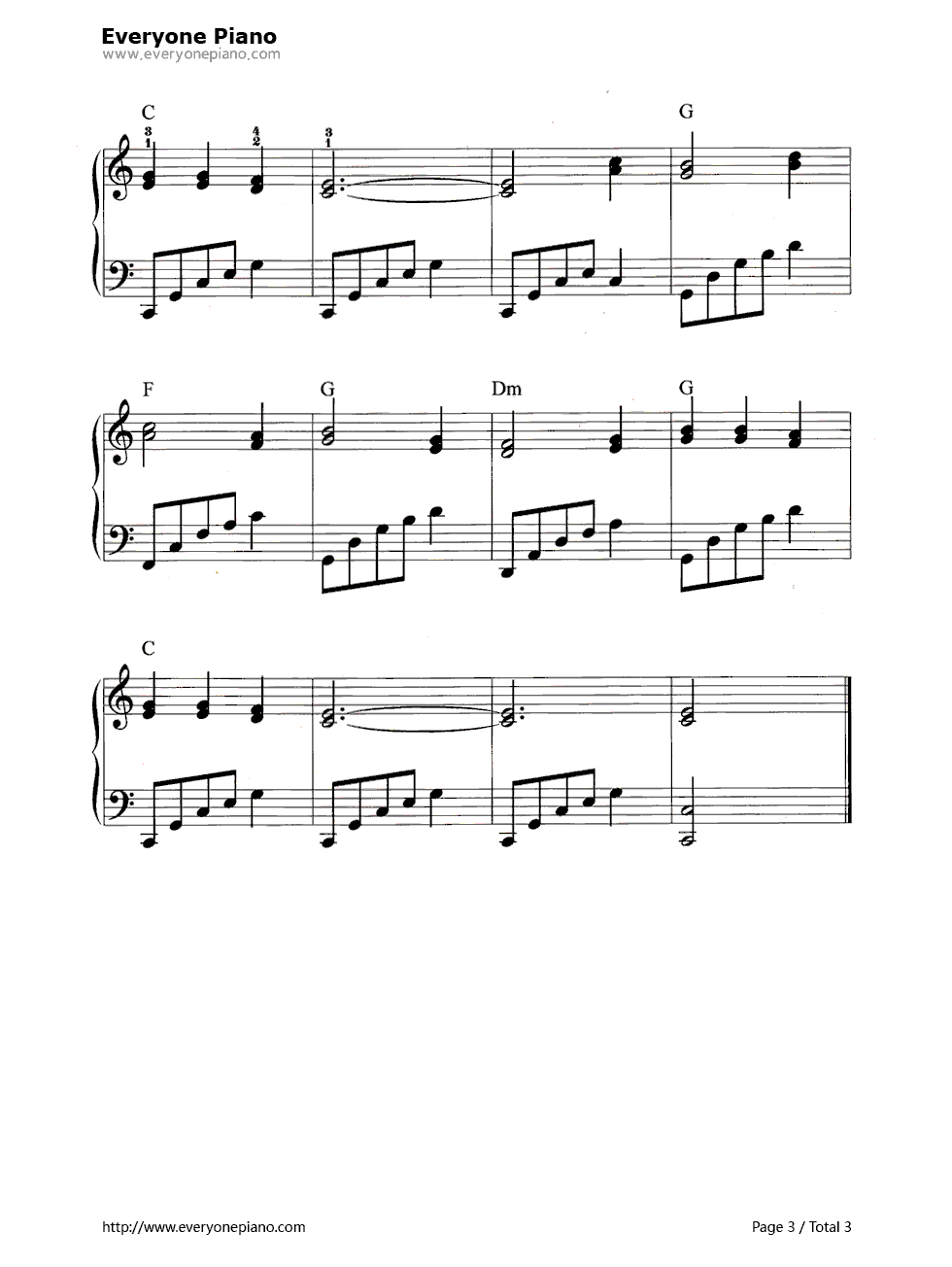 深深的海洋钢琴谱_未知