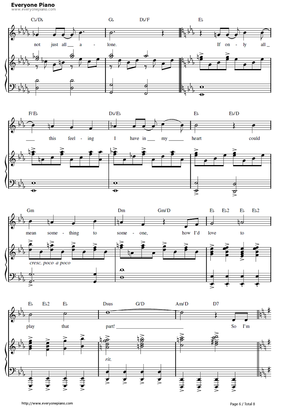 More_Than_Just_the_Spare钢琴谱_Kristen_Anderson_Lopez_&_Robert_Lopez