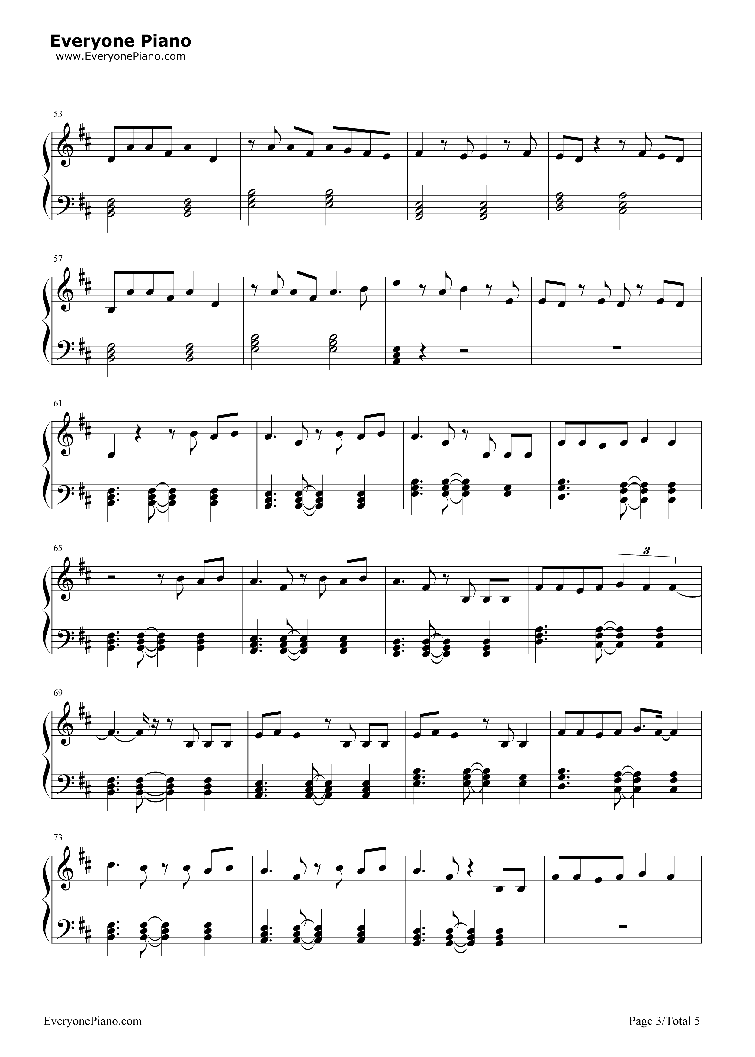 Can't_Remember_to_Forget_You钢琴谱_Shakira_&_Rihanna