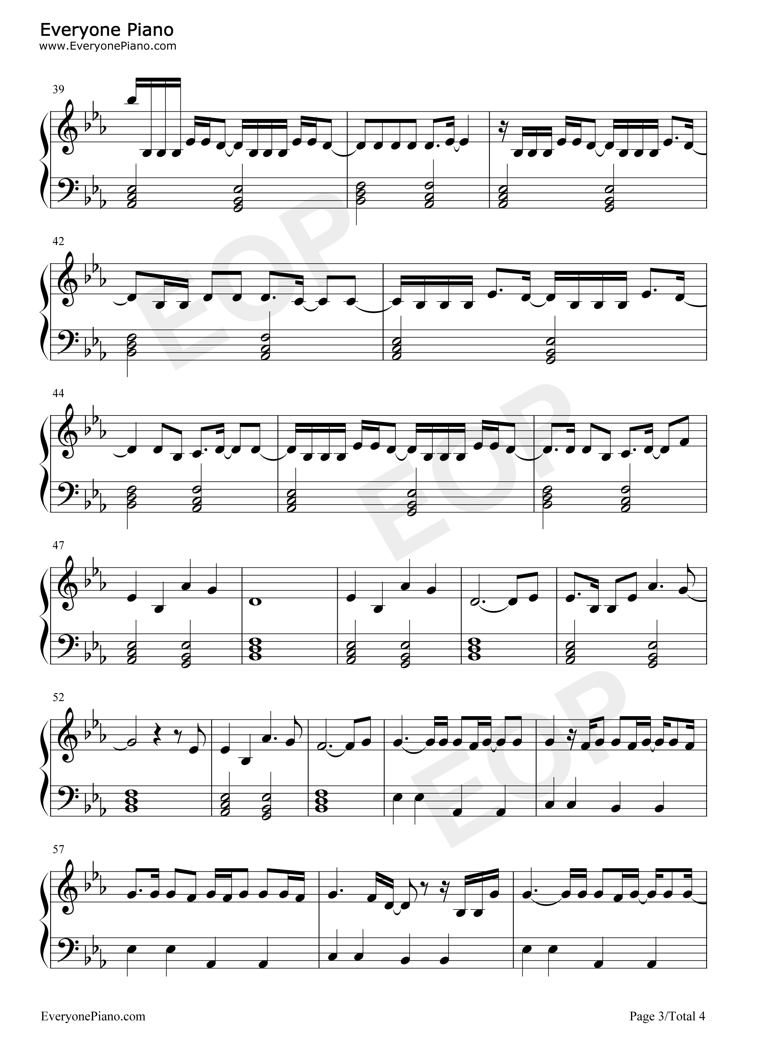 Perfume钢琴谱_Britney_Spears