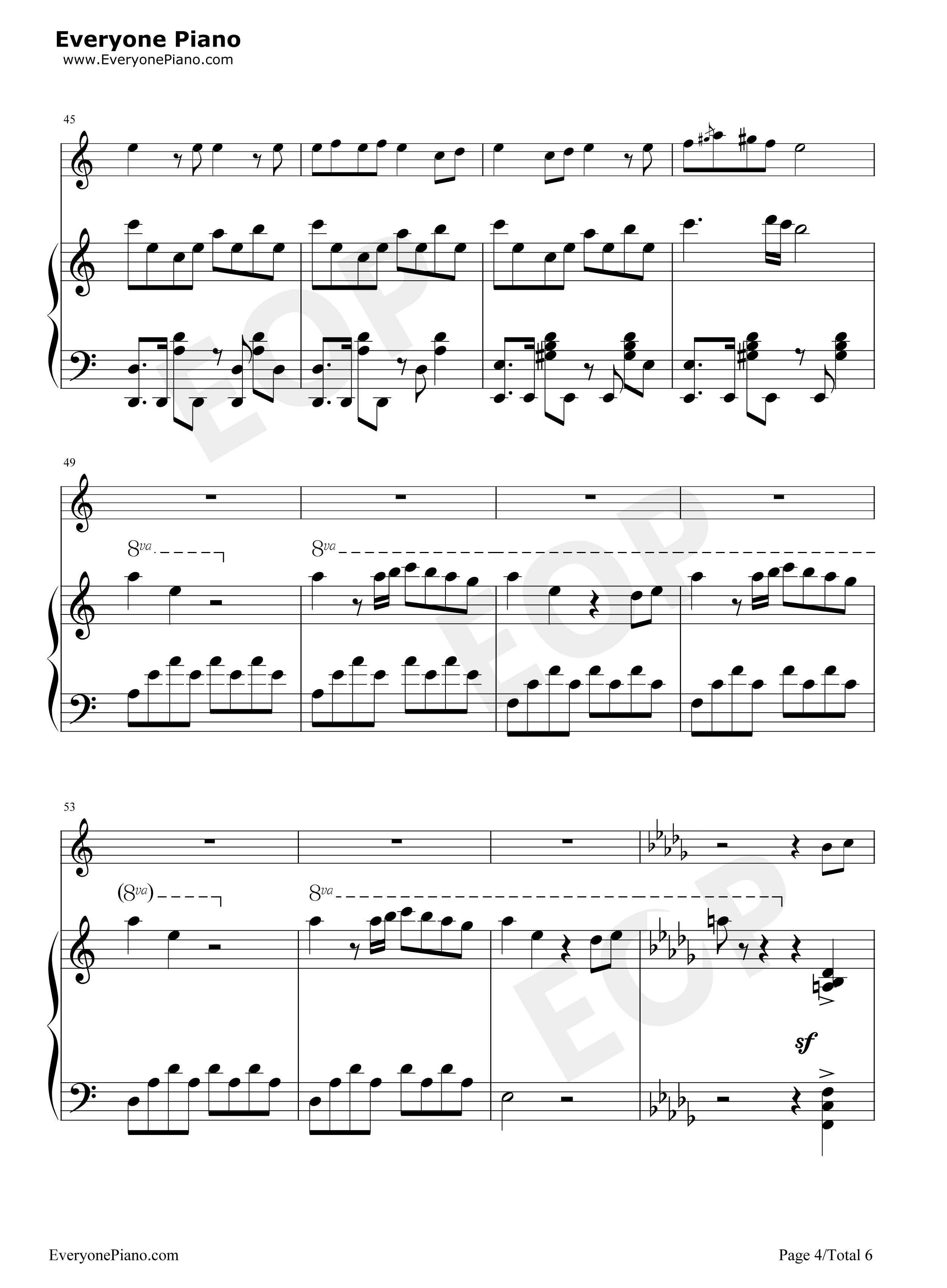 杀手 钢琴谱_林俊杰