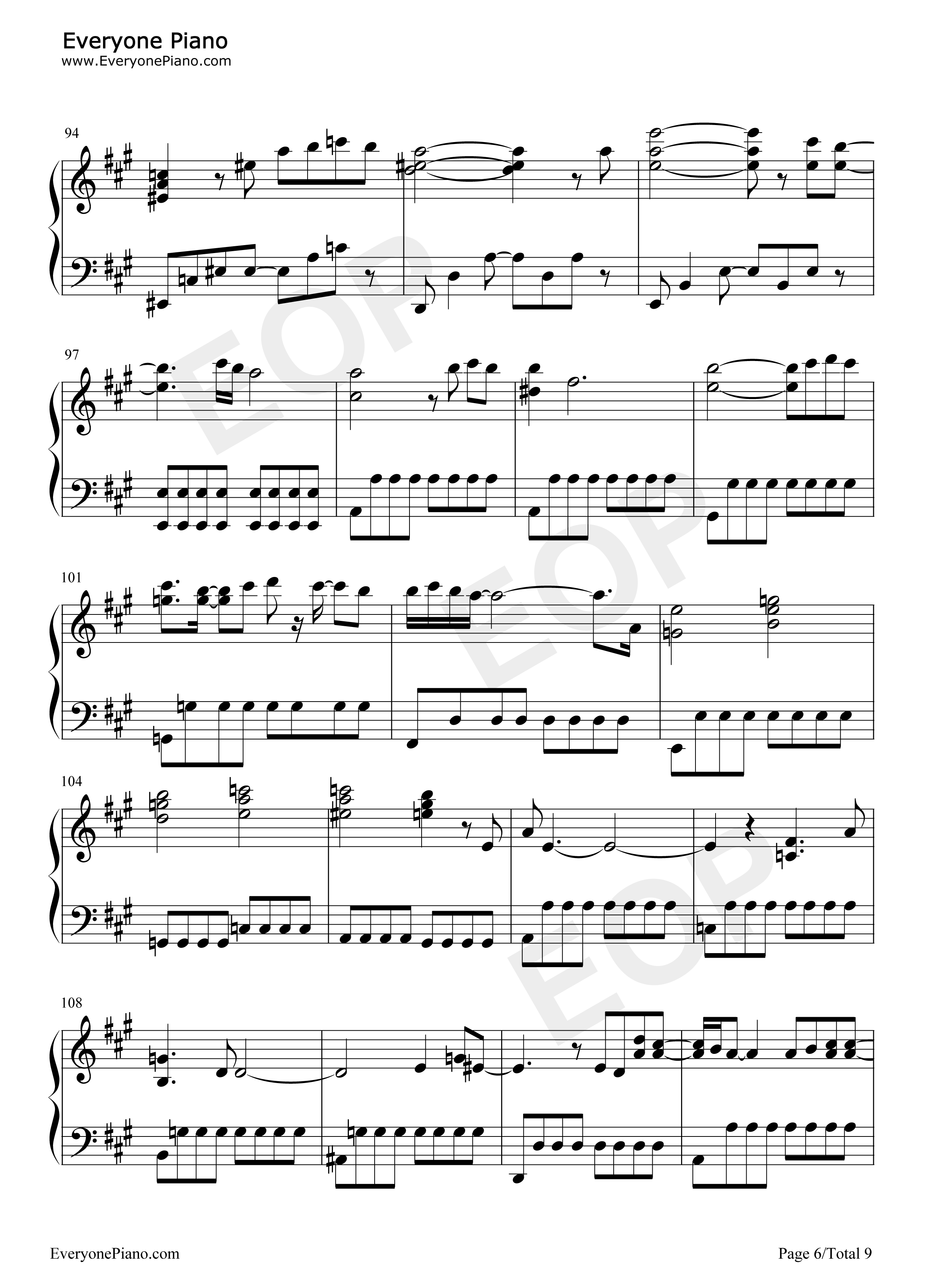 To_Love_You_More钢琴谱_Celine_Dion