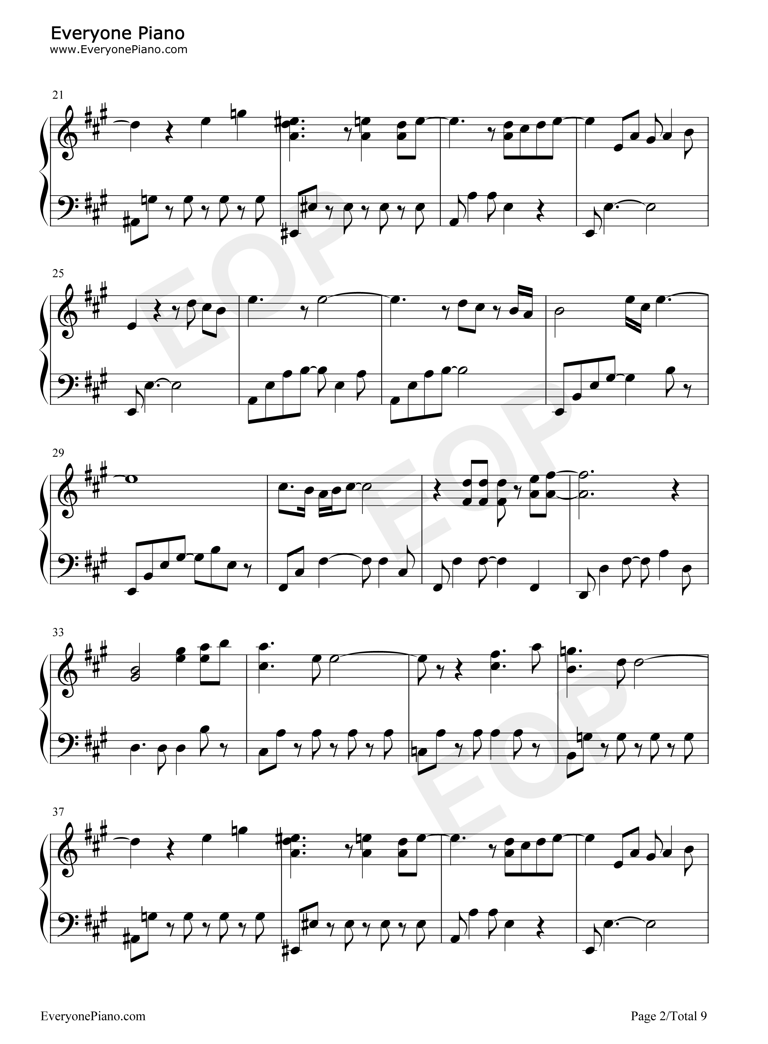 To_Love_You_More钢琴谱_Celine_Dion