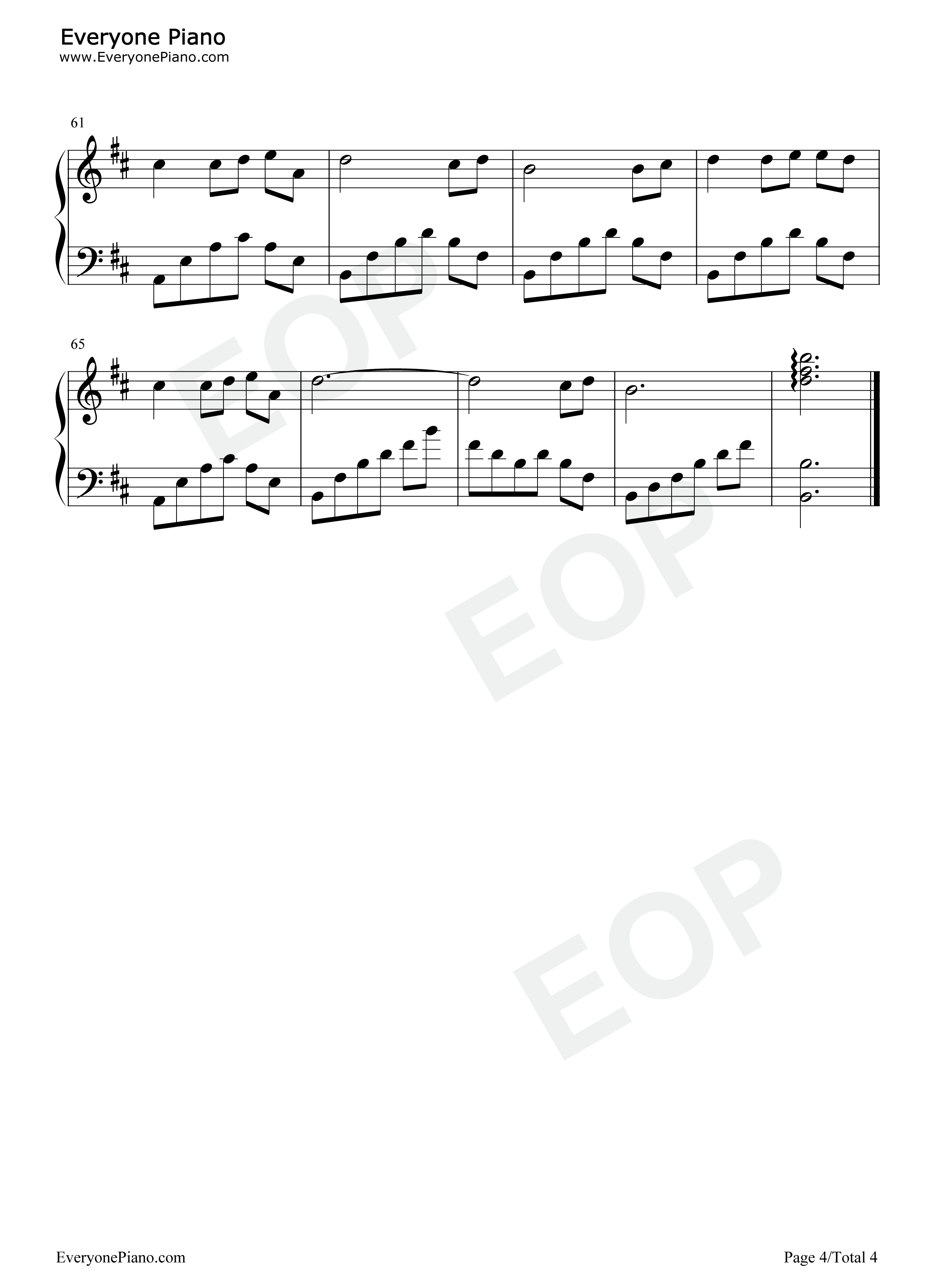 心愿钢琴谱_王泽