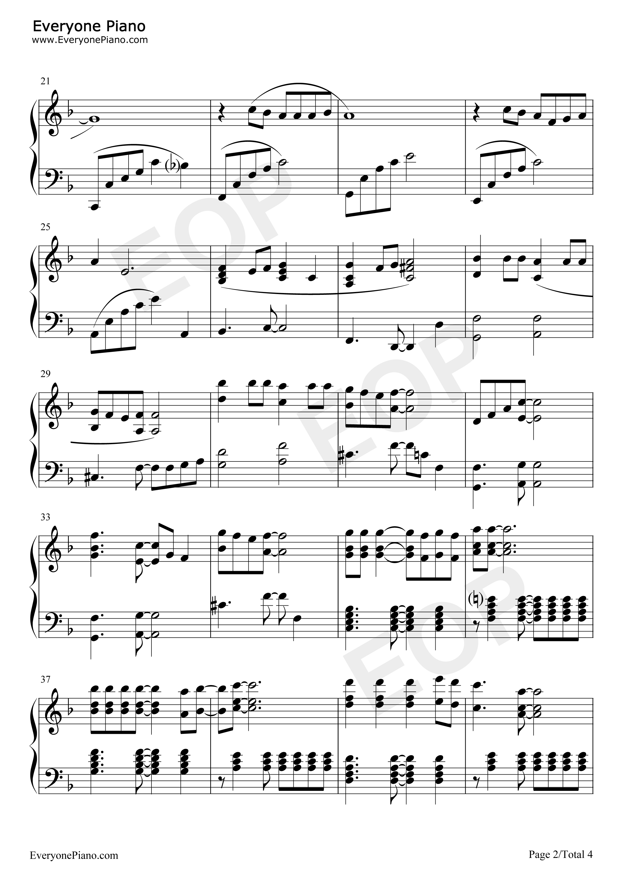 幸せな结末钢琴谱_大滝咏一