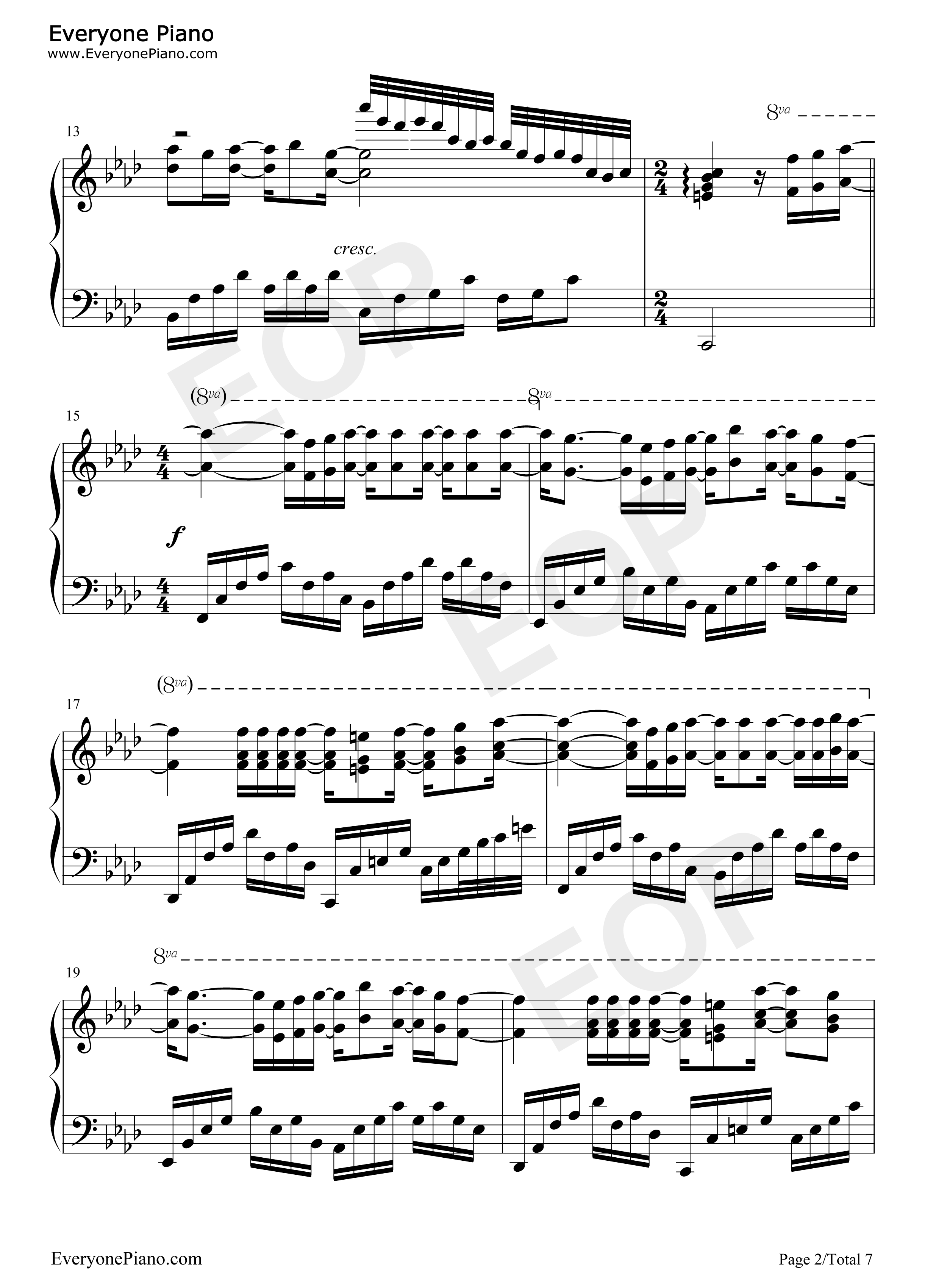 Soledad钢琴谱_西城男孩