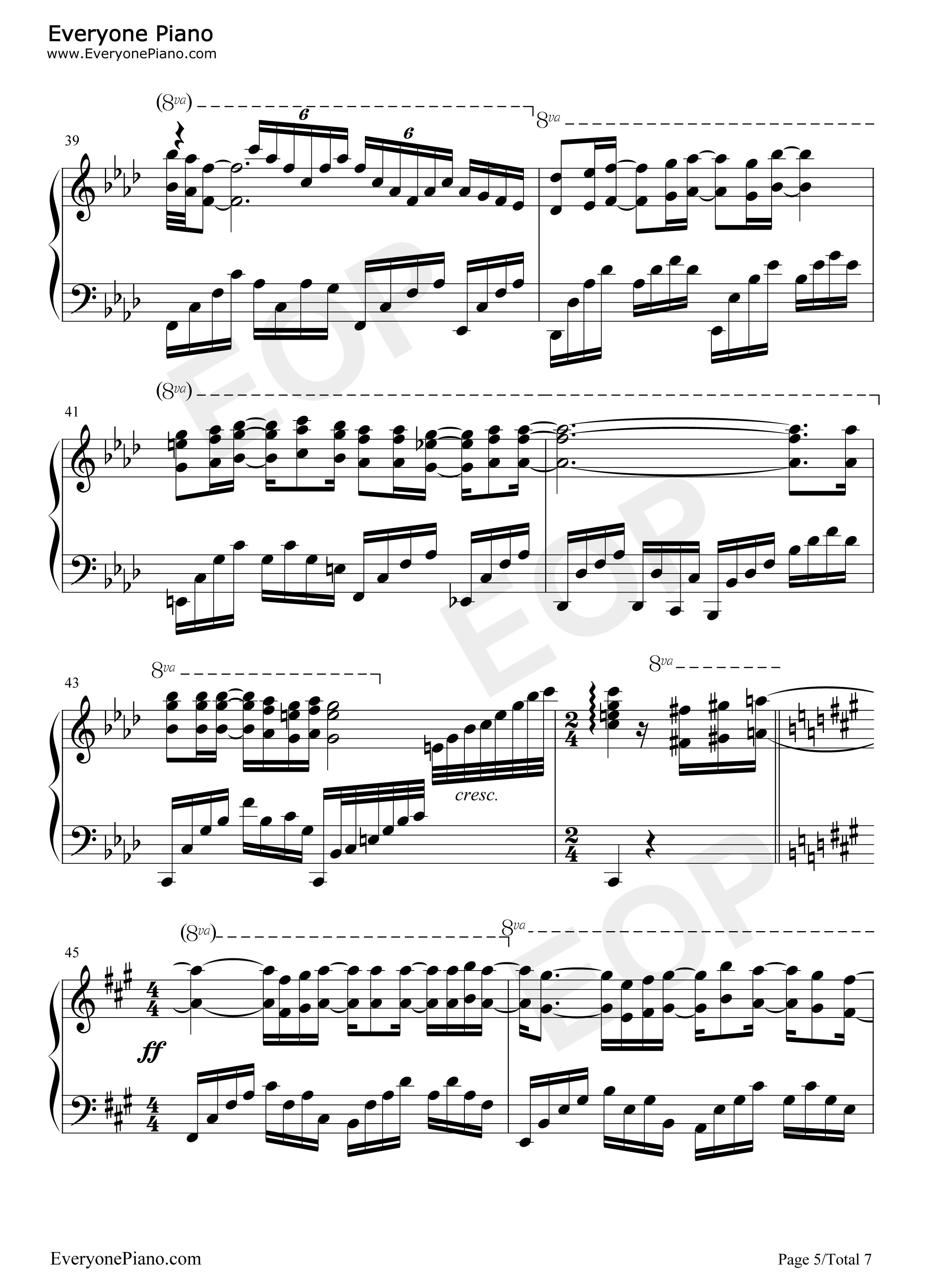 Soledad钢琴谱_西城男孩