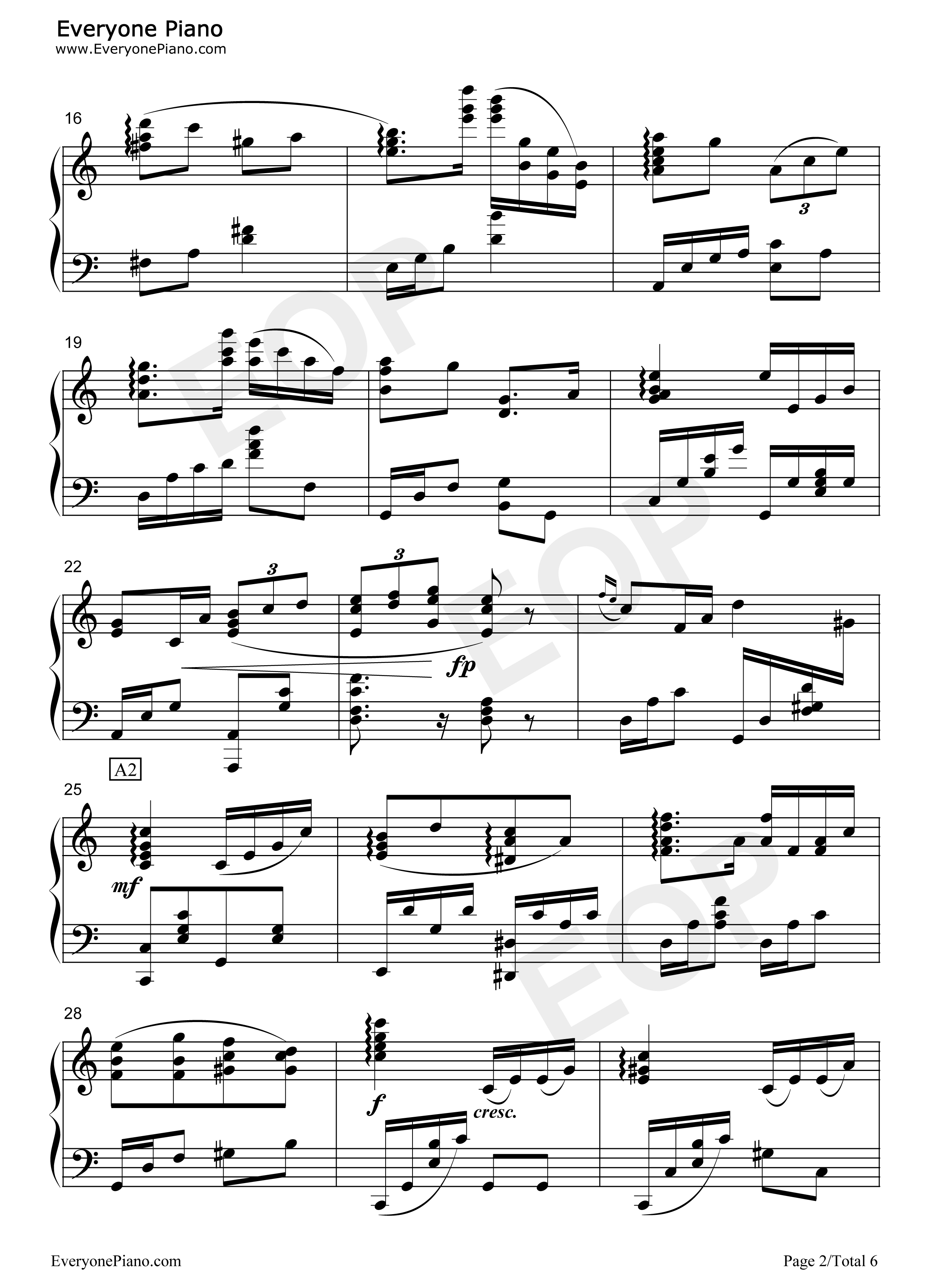 Smoke_Gets_in_Your_Eyes钢琴谱_Jerome_Kern