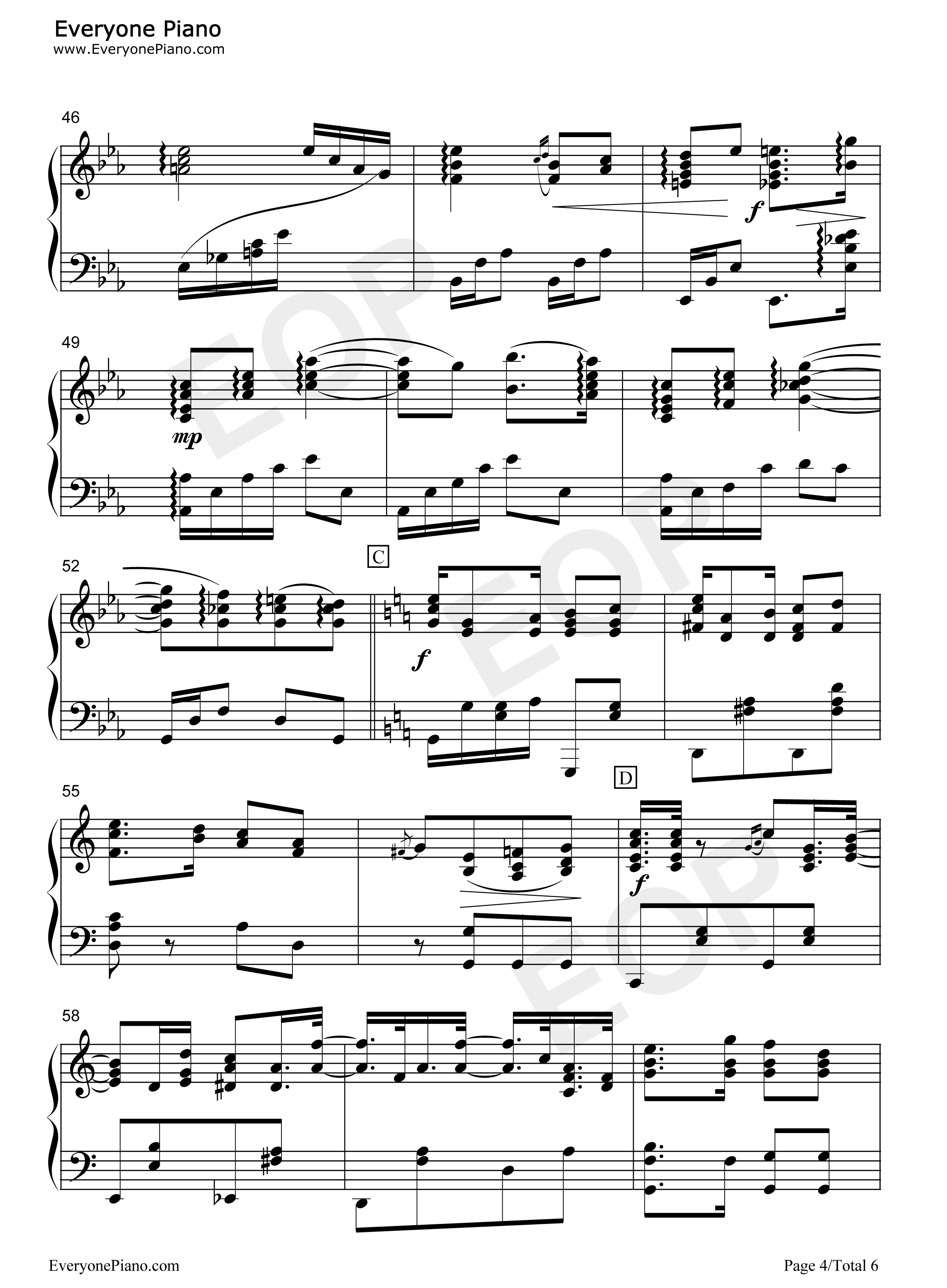 Smoke_Gets_in_Your_Eyes钢琴谱_Jerome_Kern