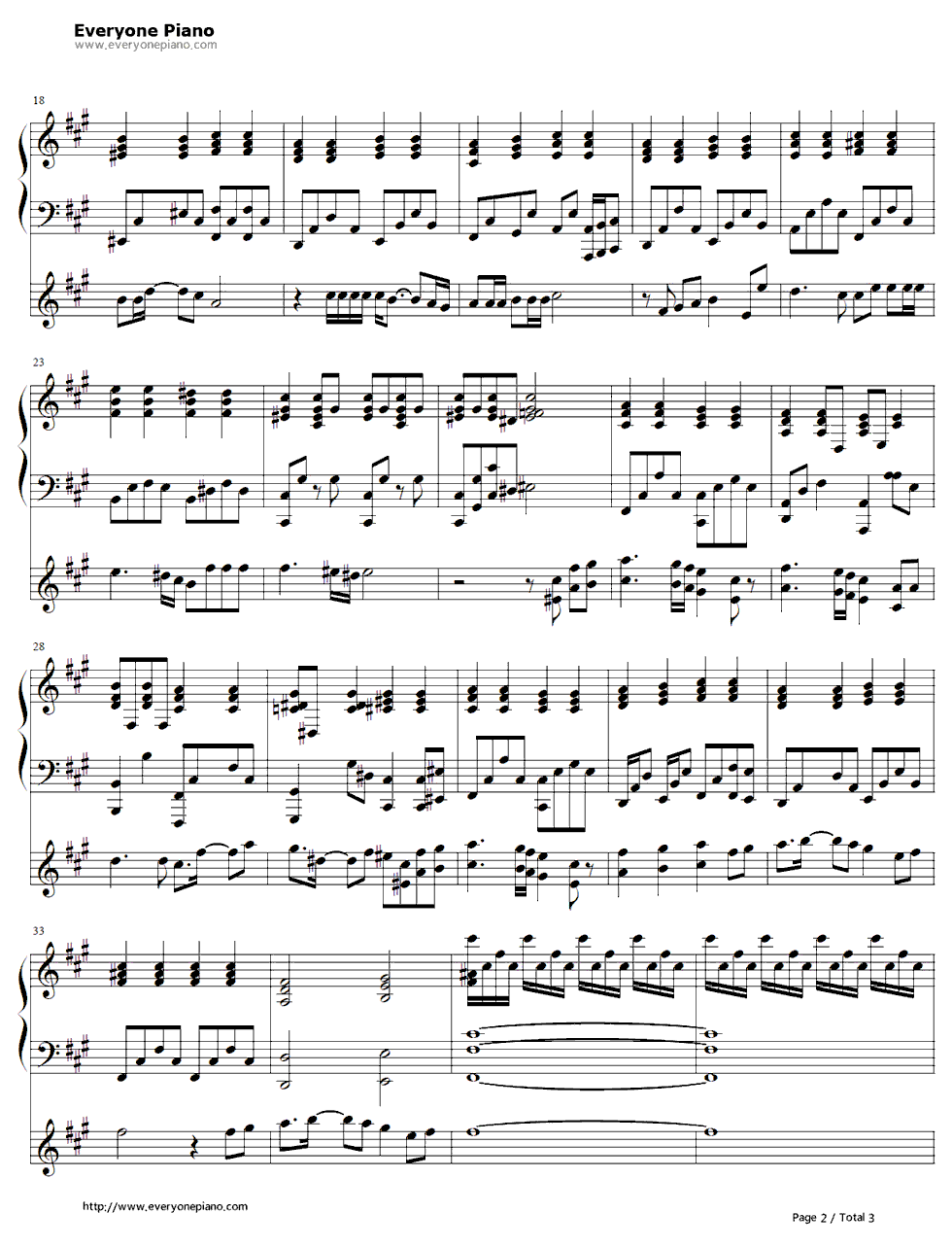 明日もし君が壊れても钢琴谱_Zard