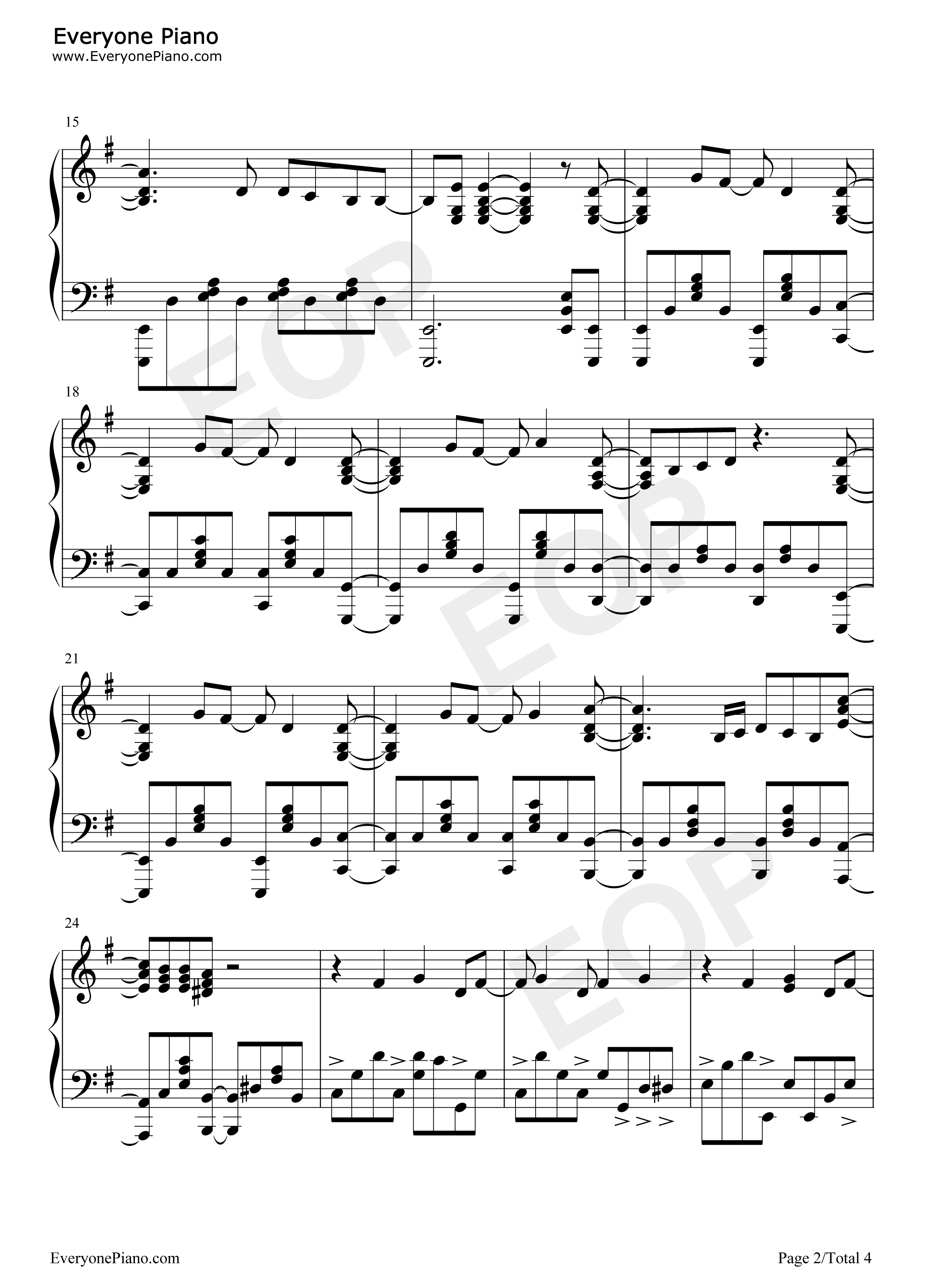 oath_sign钢琴谱_LiSA