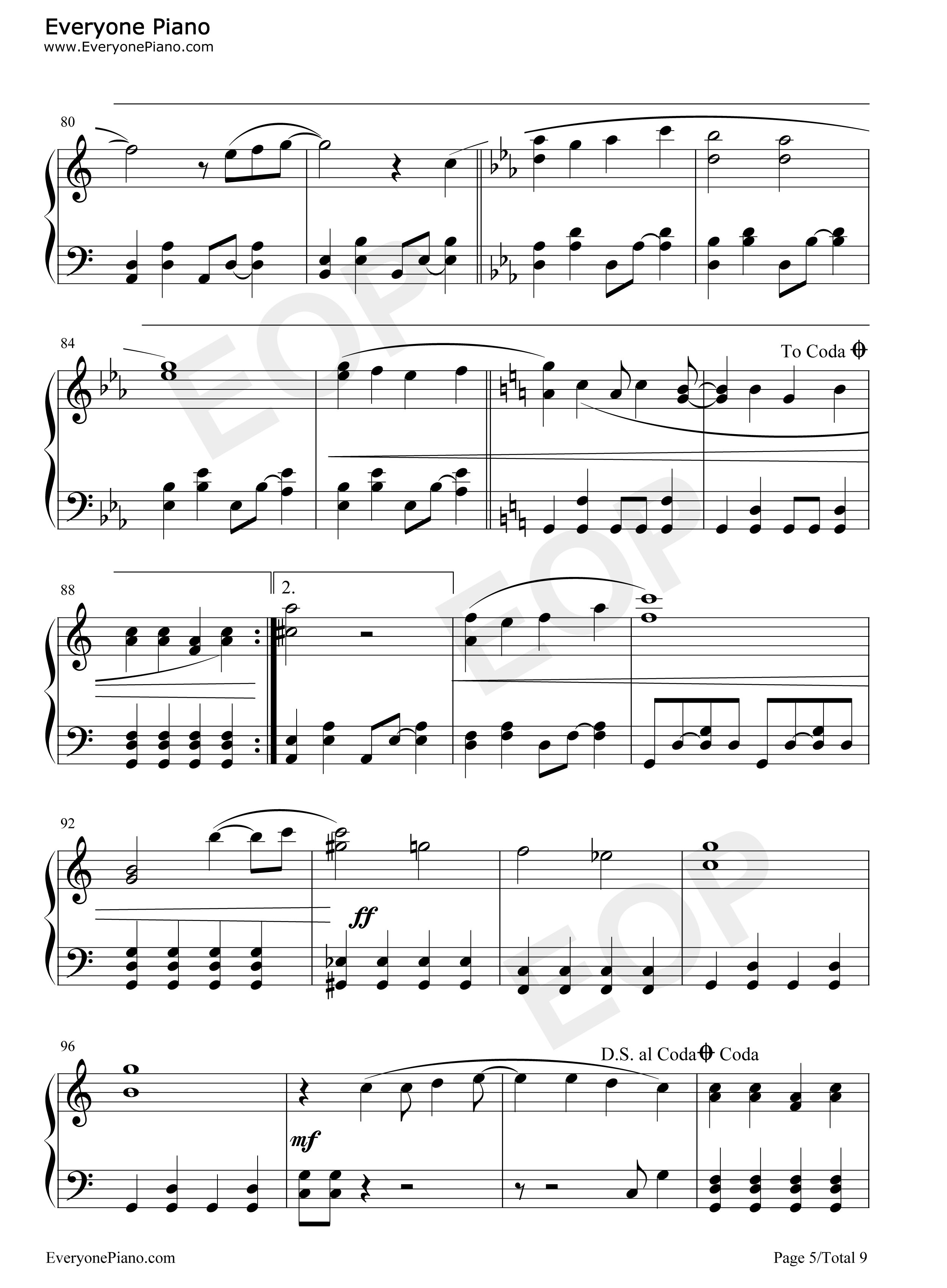 铃悬なんちゃら钢琴谱_AKB48