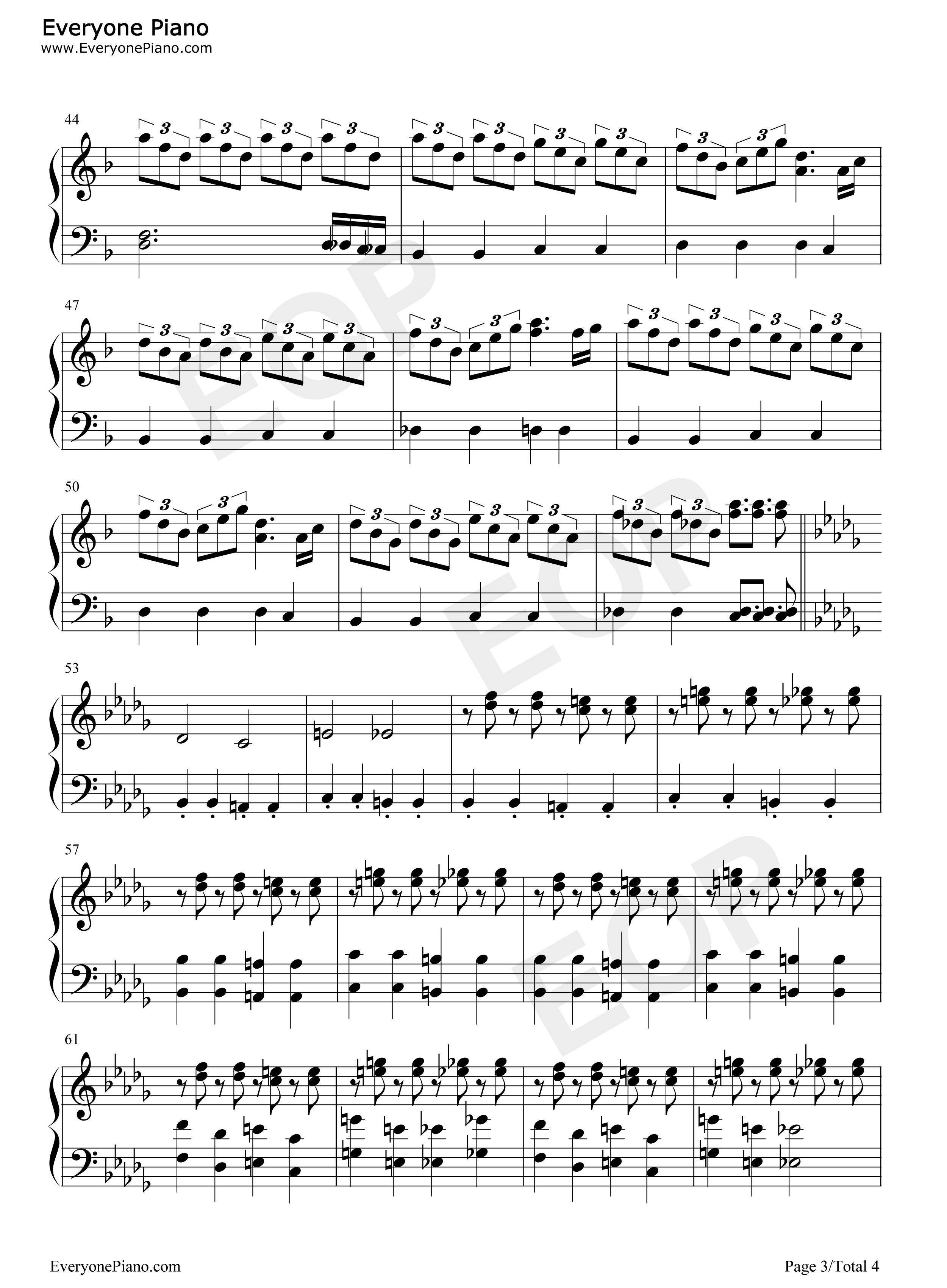 U.N.オーエンは彼女なのか？钢琴谱_东方Project