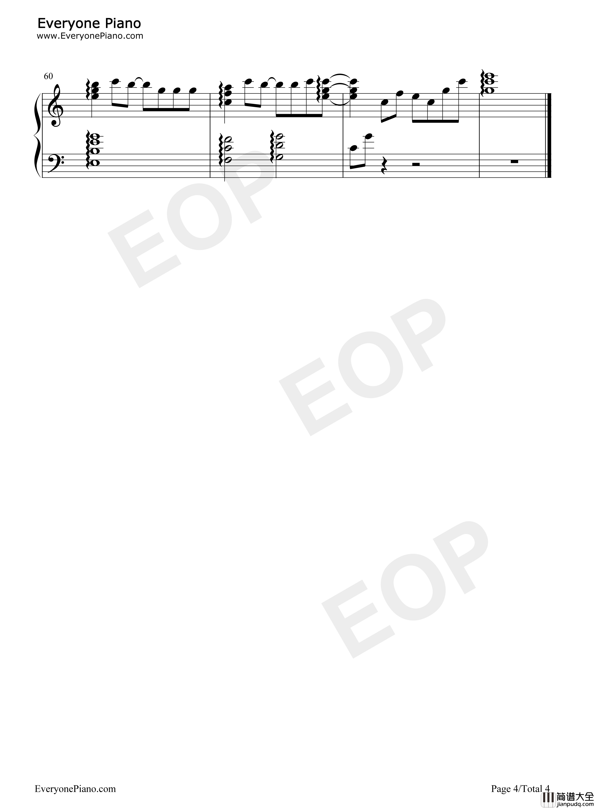 Glitter钢琴谱_森永真由美